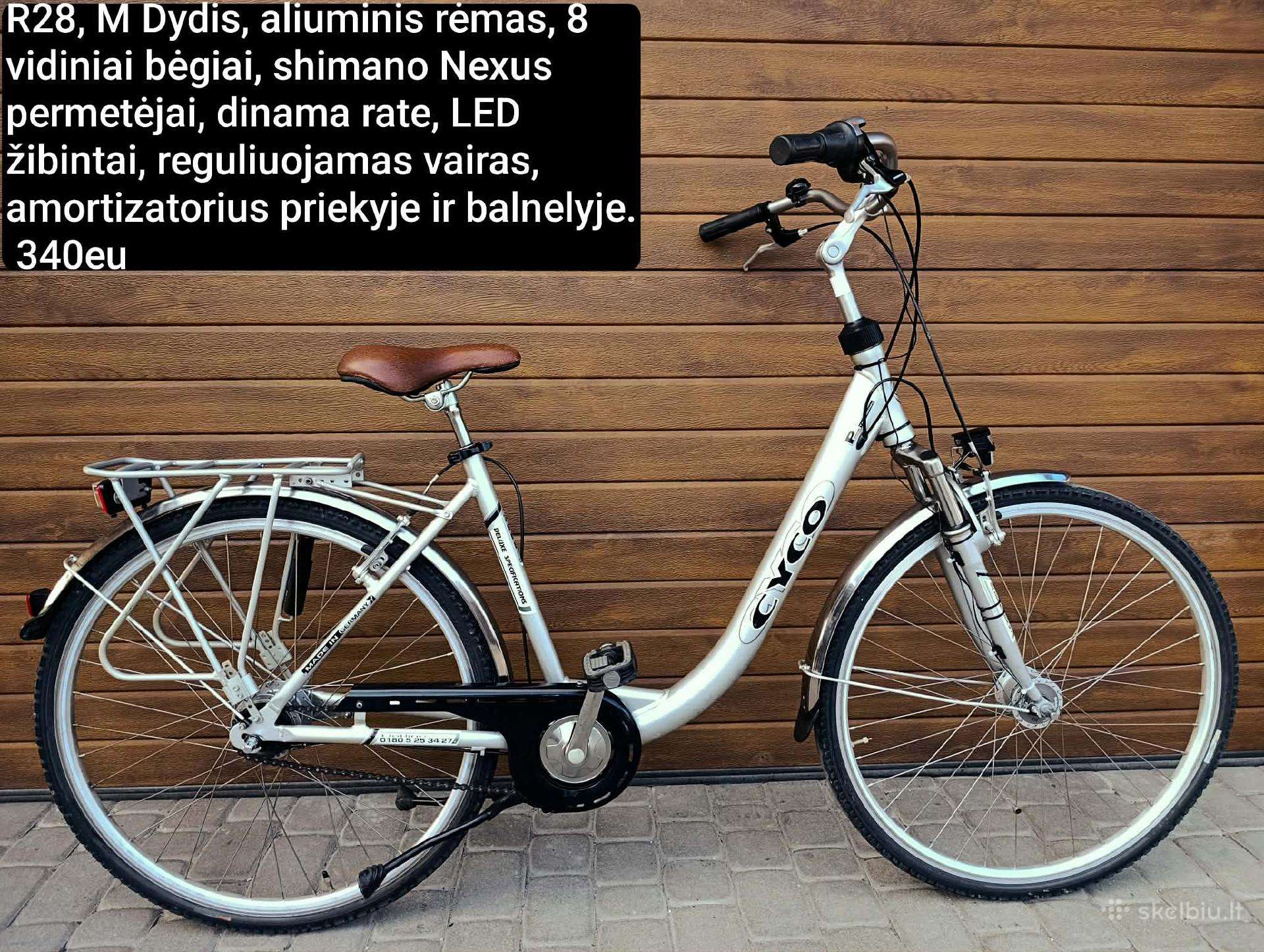 Miesto dviratis Gazelle