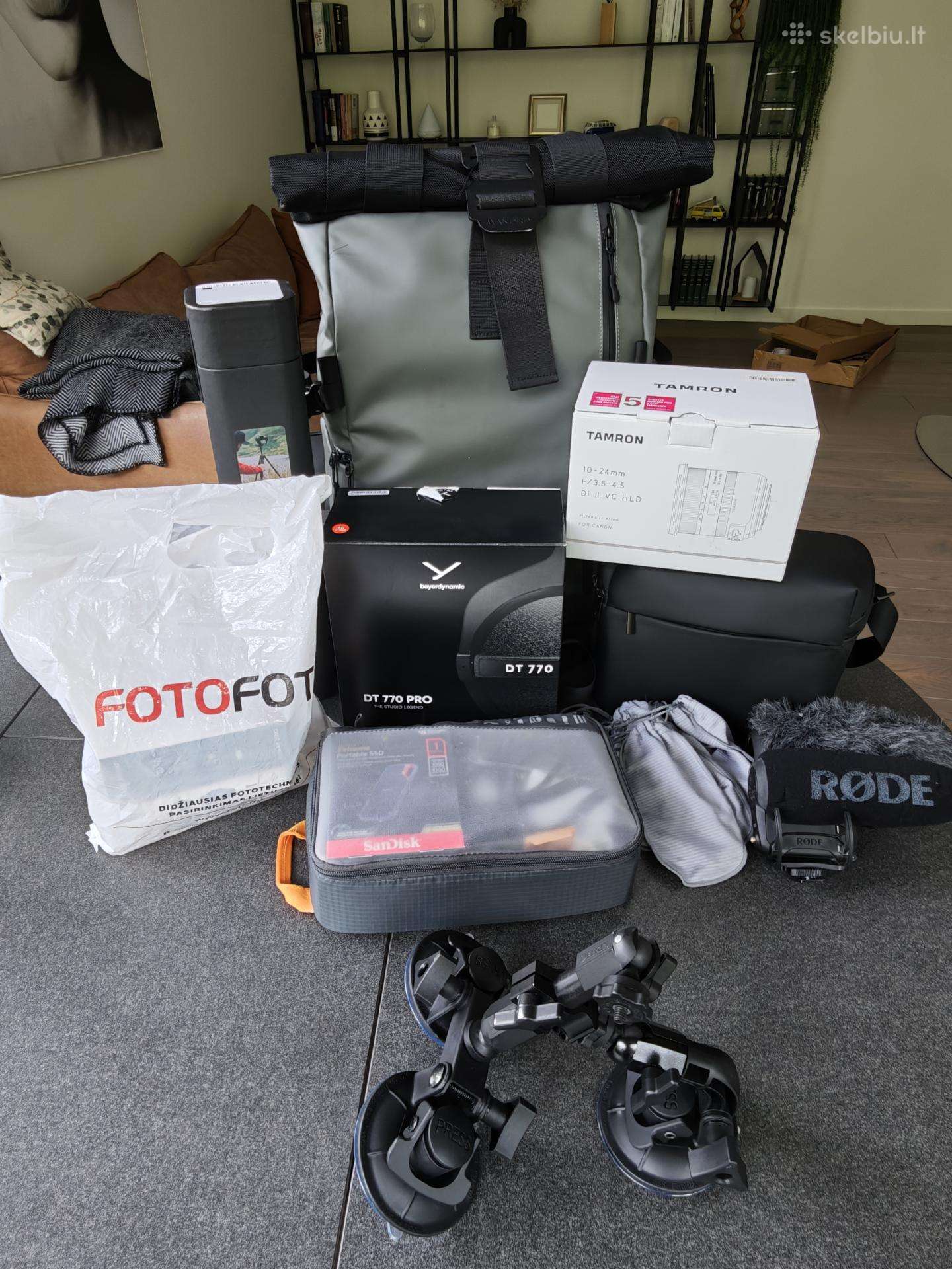 Foto/ video įrangos komplektas