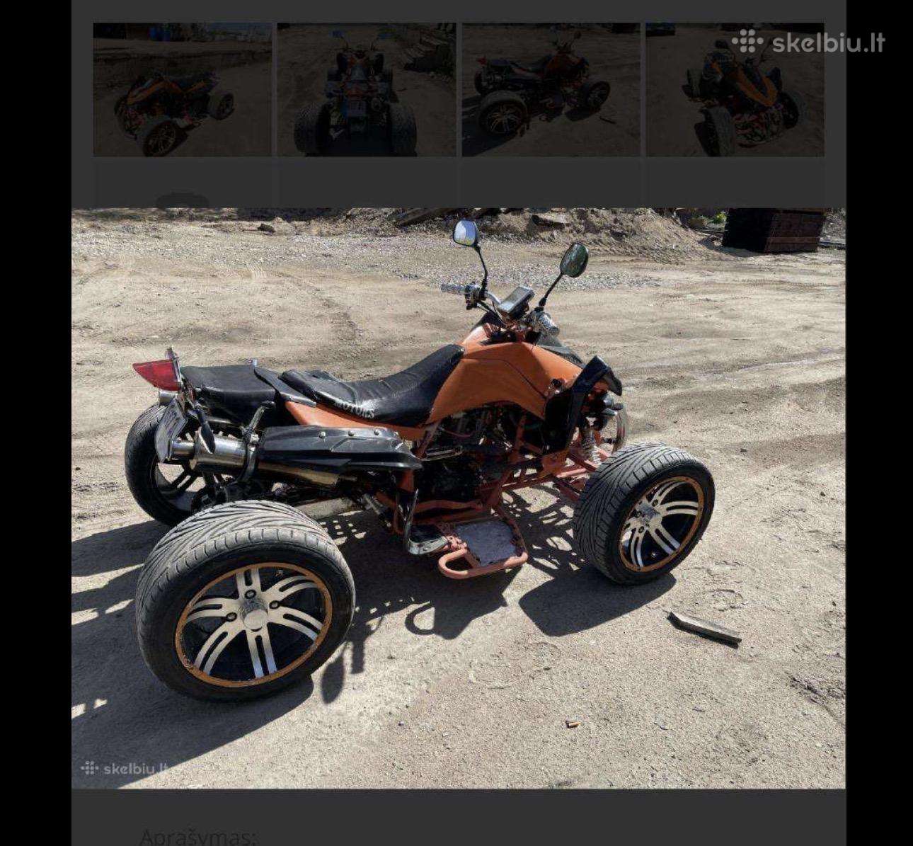 Jialing -kita- 250cc, atv / quad