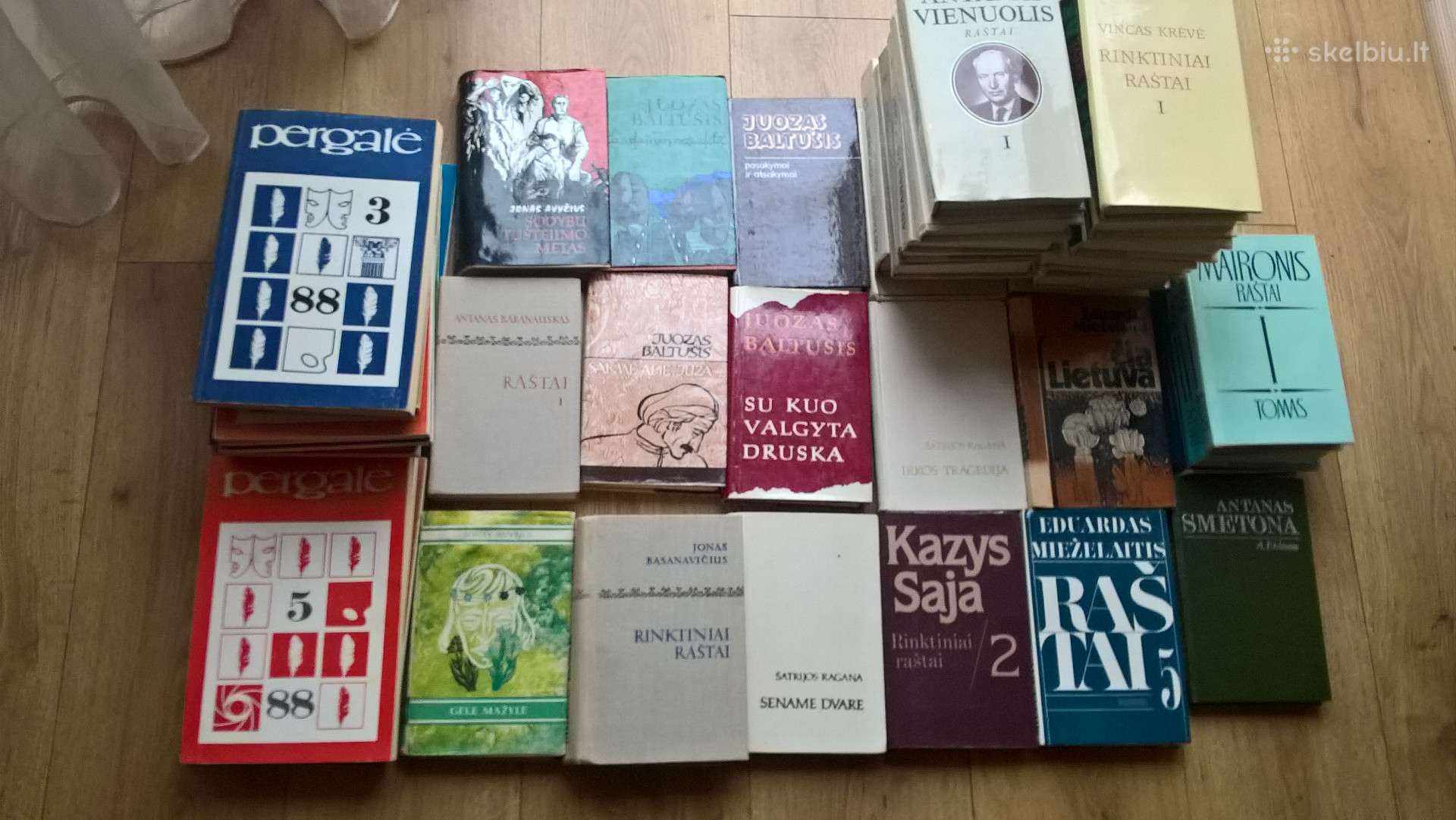 Lietuvos rašytojų knygos iki 1990