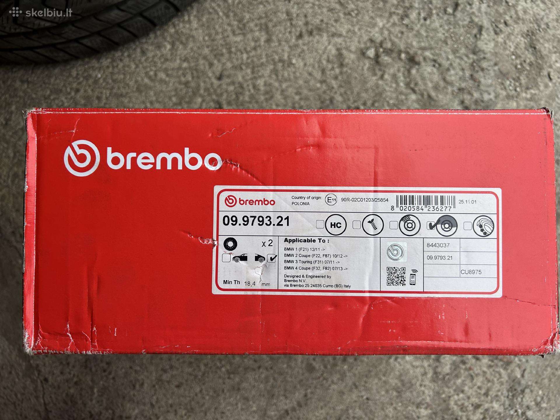 BMW 316 brake discs