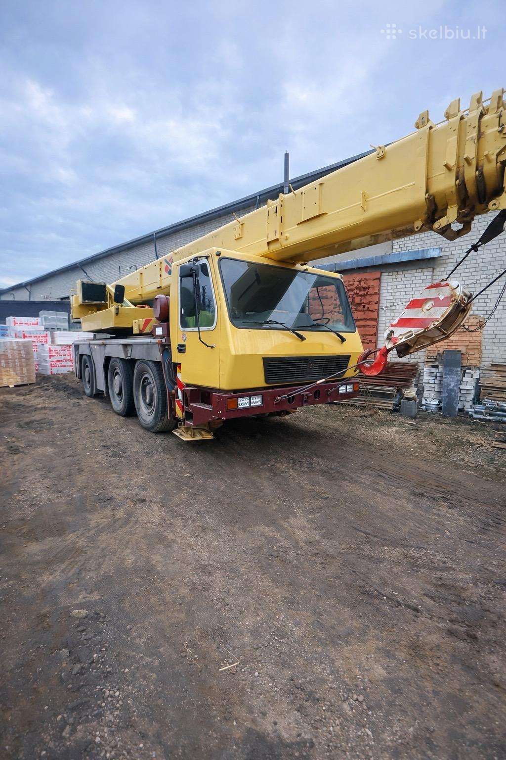 Grove GMK, storage and loading equipment rental