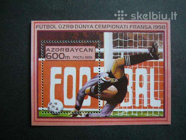 Futbolas Azerbaidzanas 1995 Mnh zz255