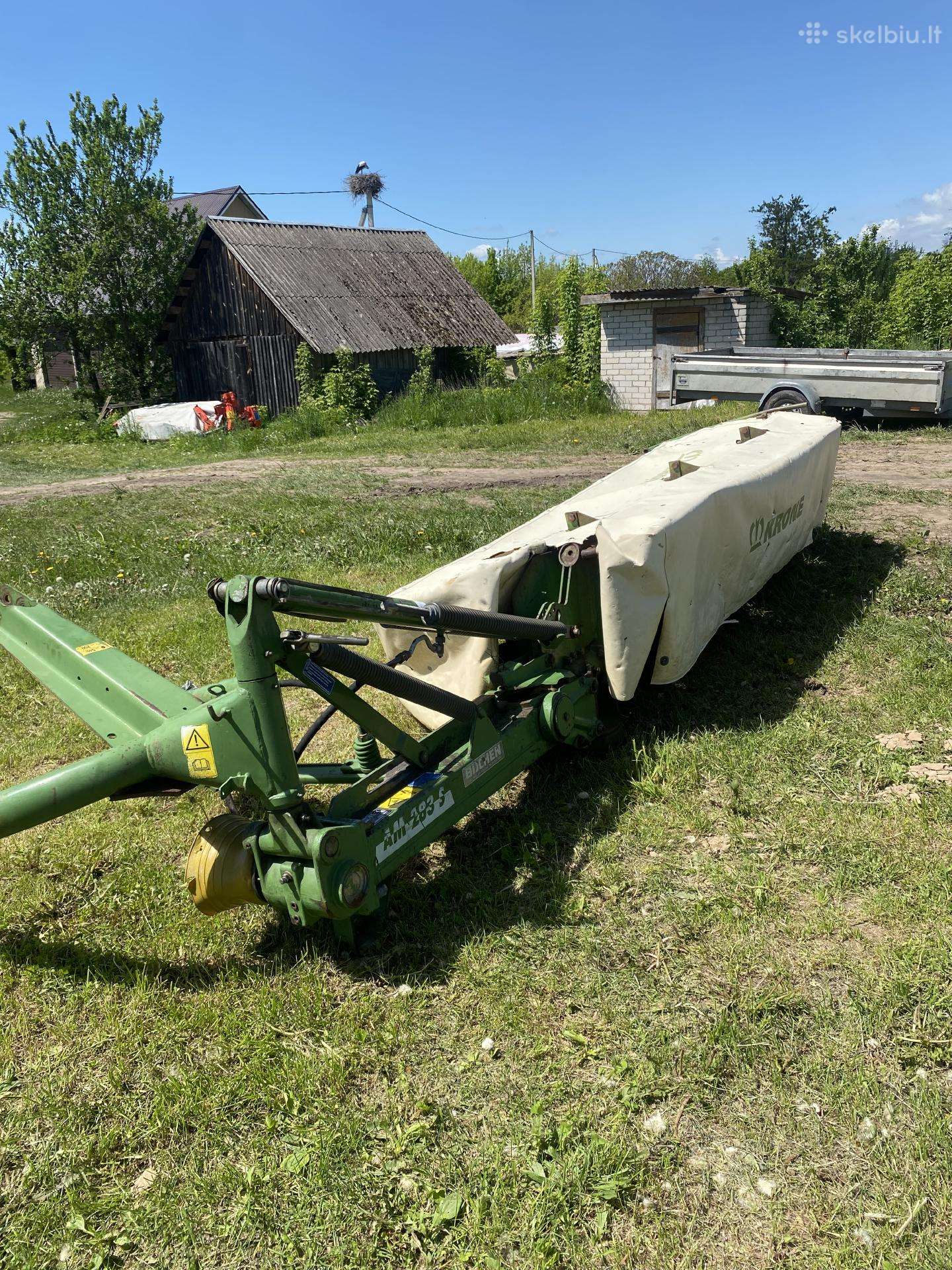 Krone 243, сенокосилки / измельчители