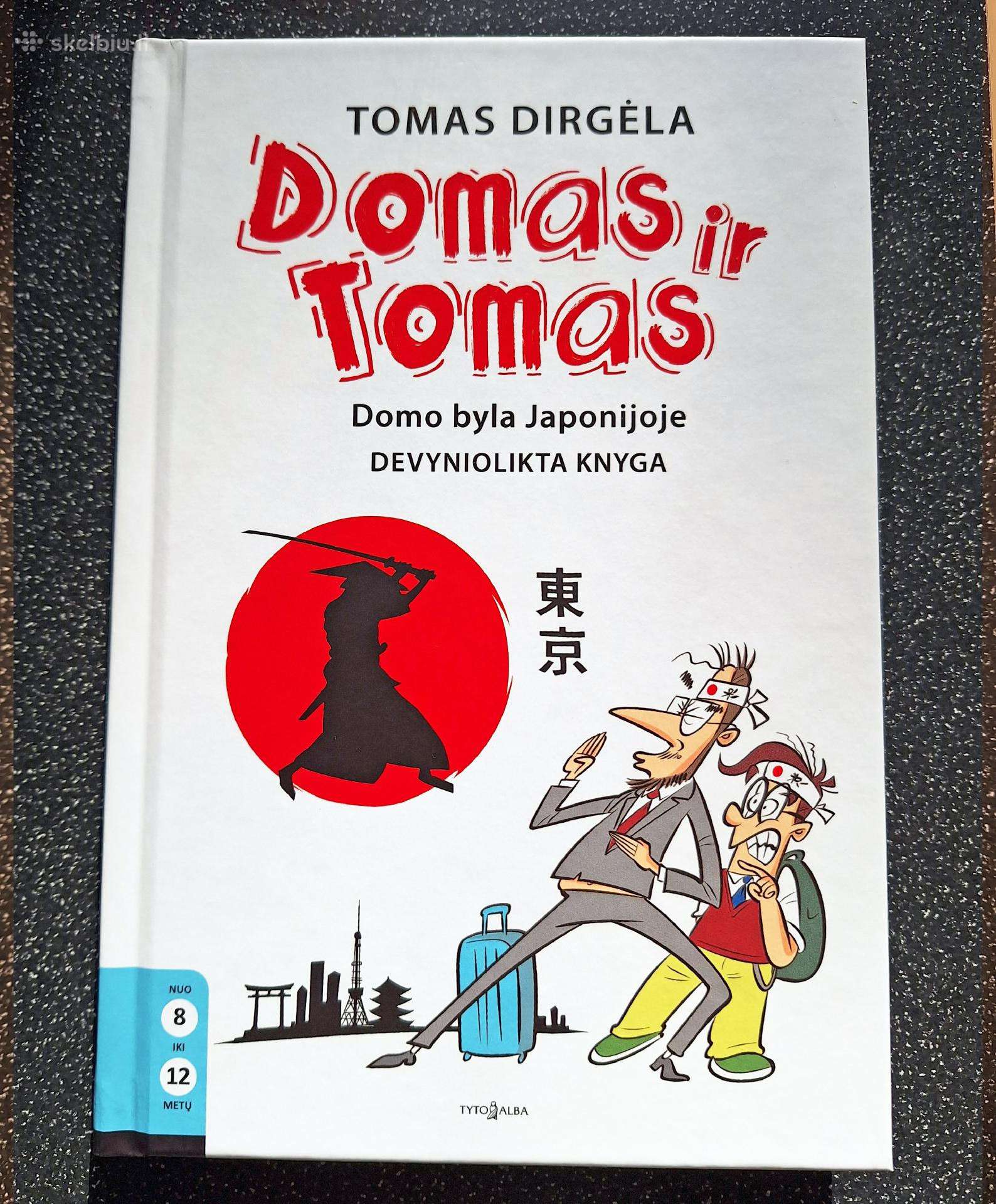 Domas ir Tomas. knygos vaikams.
