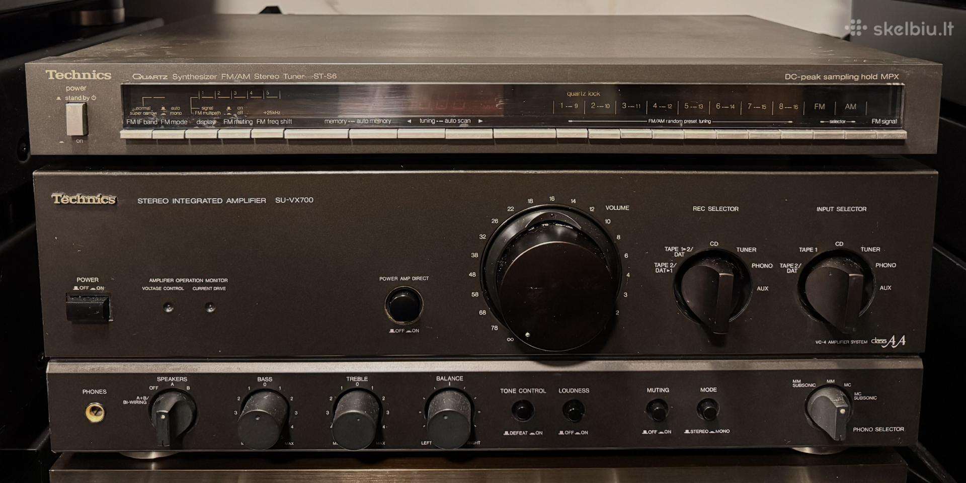 Technics su-vx700 / stiprintuvai