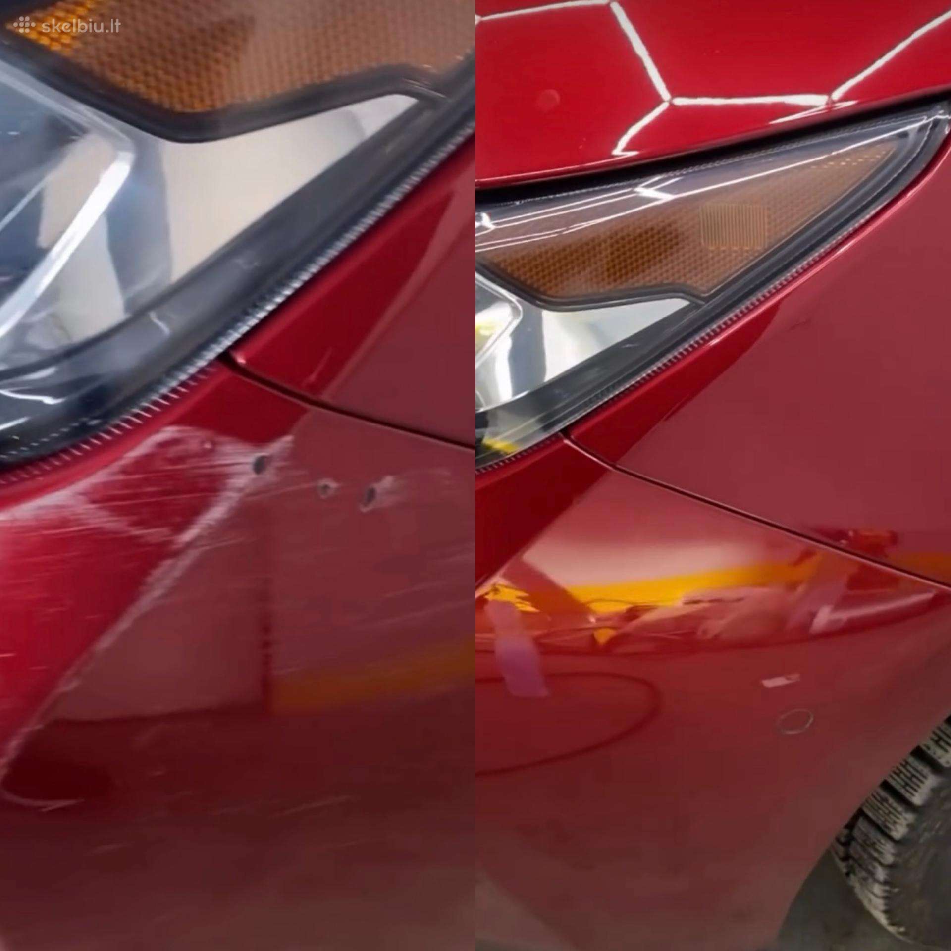 Poliravimas, cheminis automobilio valymas Klaipėda