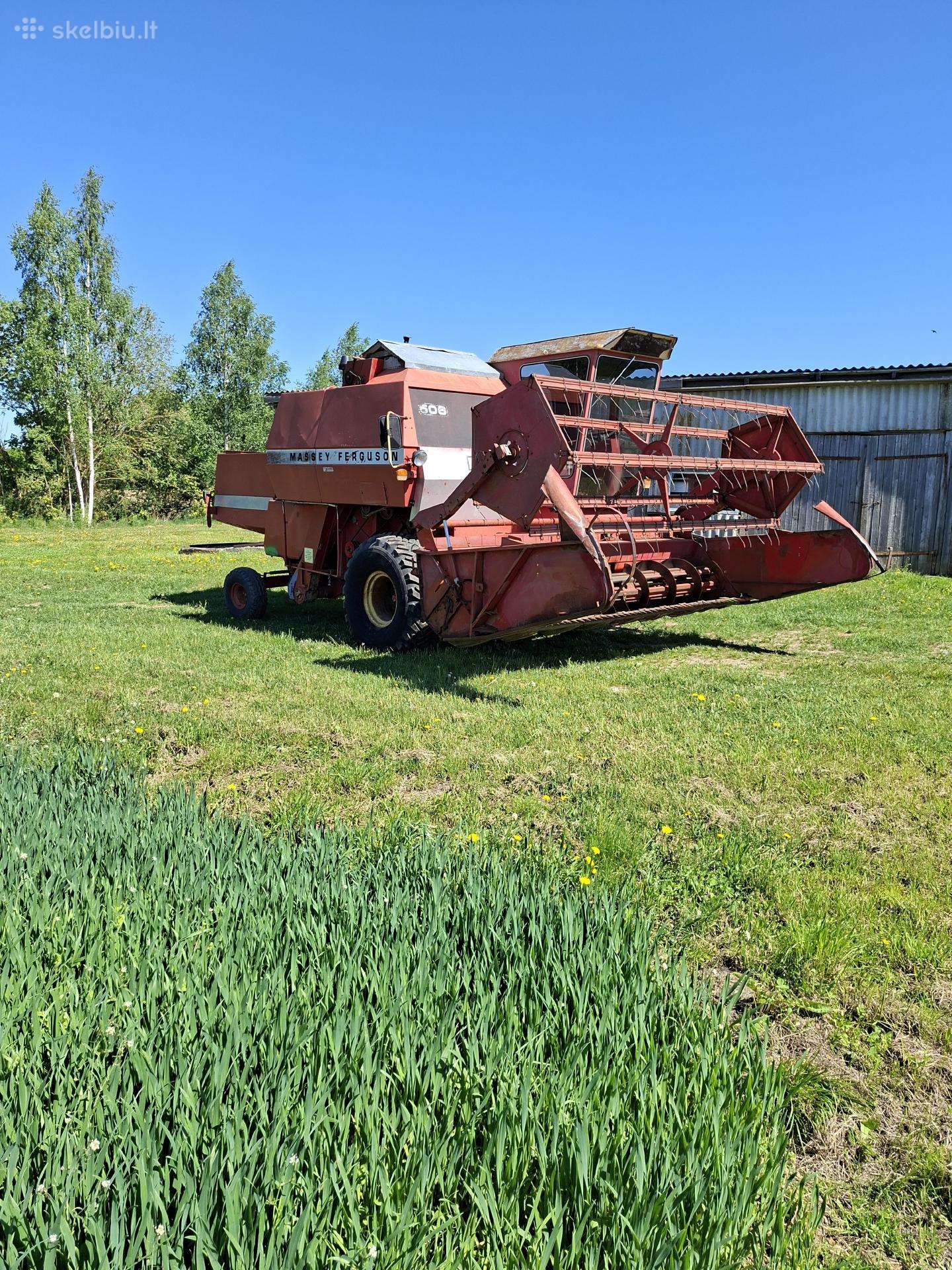 Massey Ferguson 506, комбайны