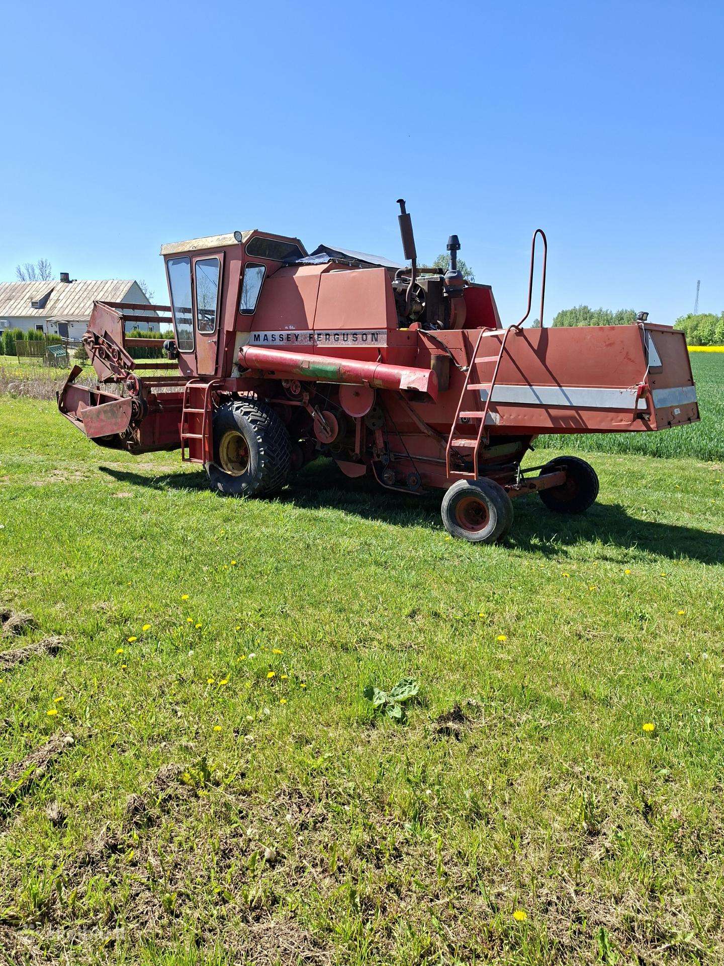 Massey Ferguson 506, комбайны