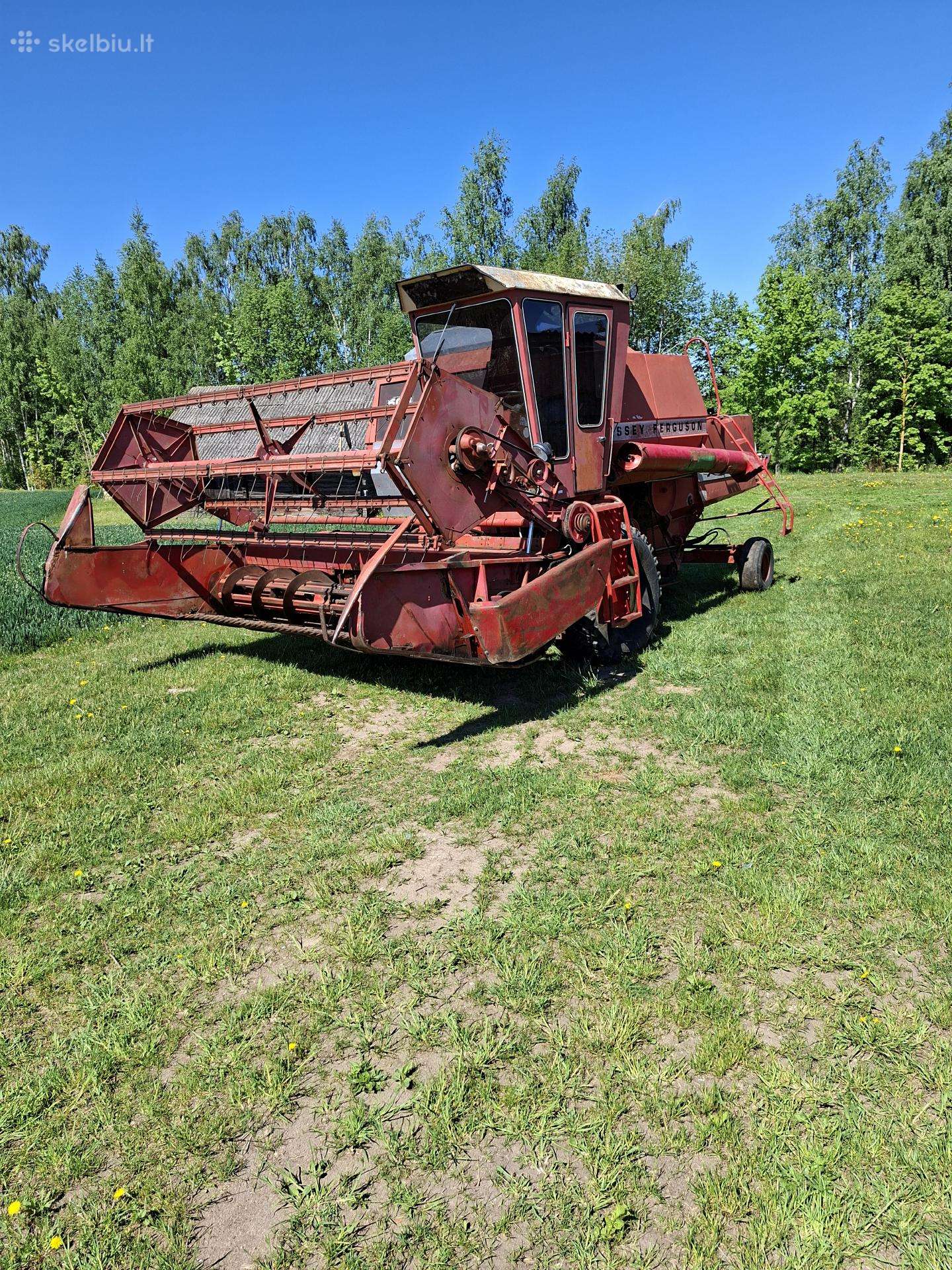 Massey Ferguson 506, комбайны