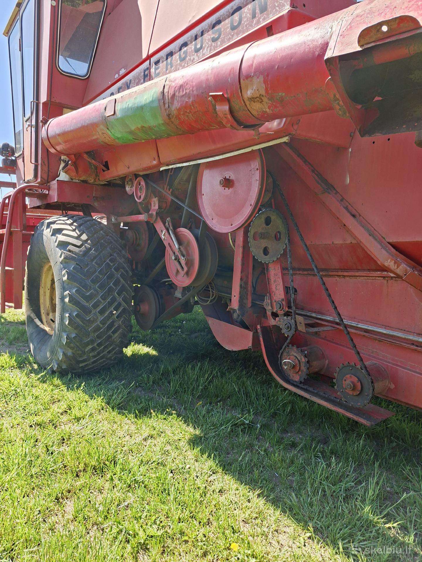 Massey Ferguson 506, комбайны