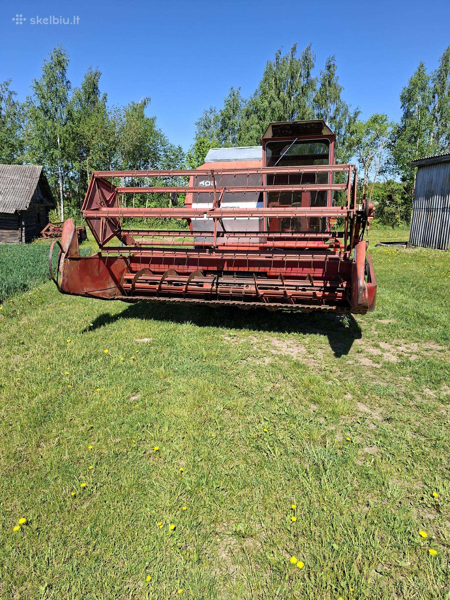 Massey Ferguson 506, комбайны