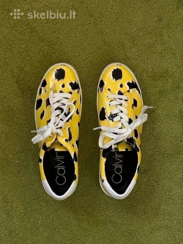 Nauji Calvin Klein natūralios odos sportbačiai 37