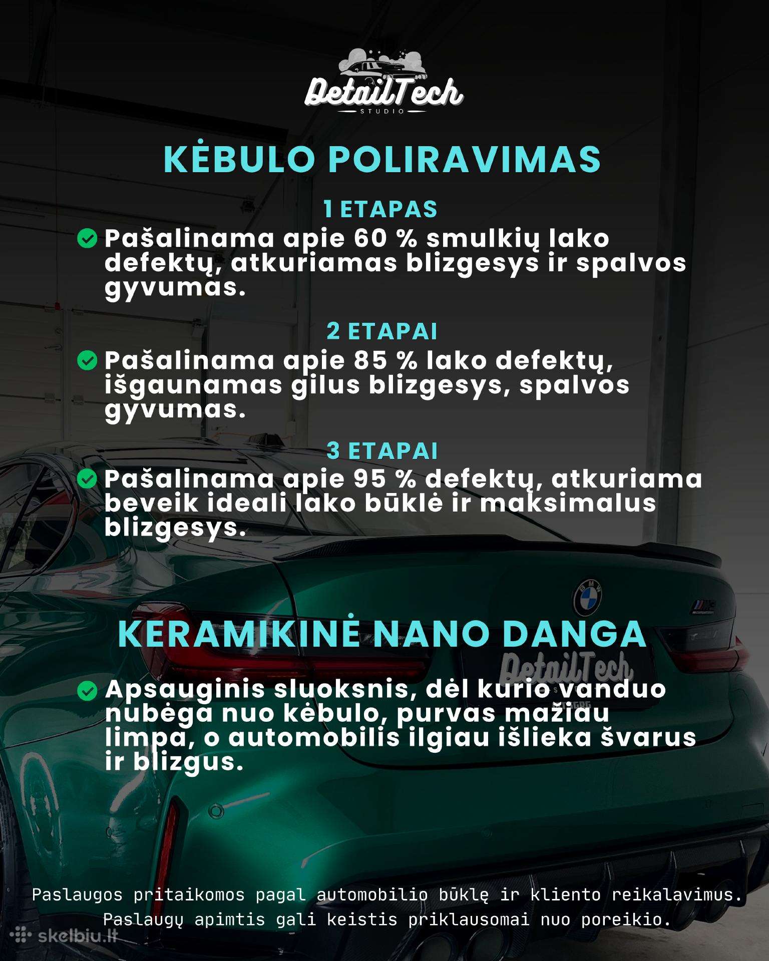 Cheminis Poliravimas Keramika nuo 30