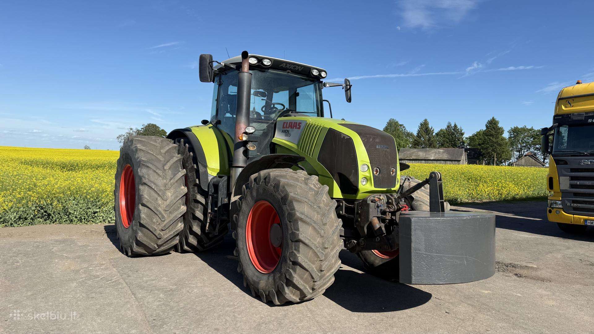 Claas 850, traktoriai