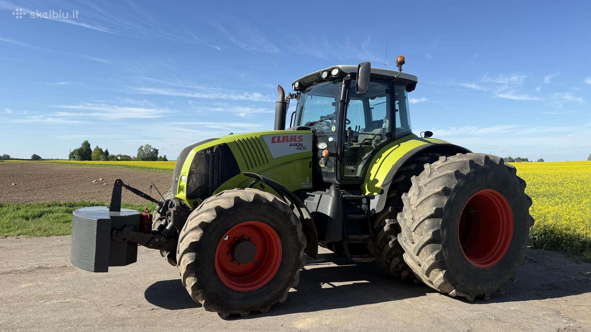 Claas 850, traktoriai