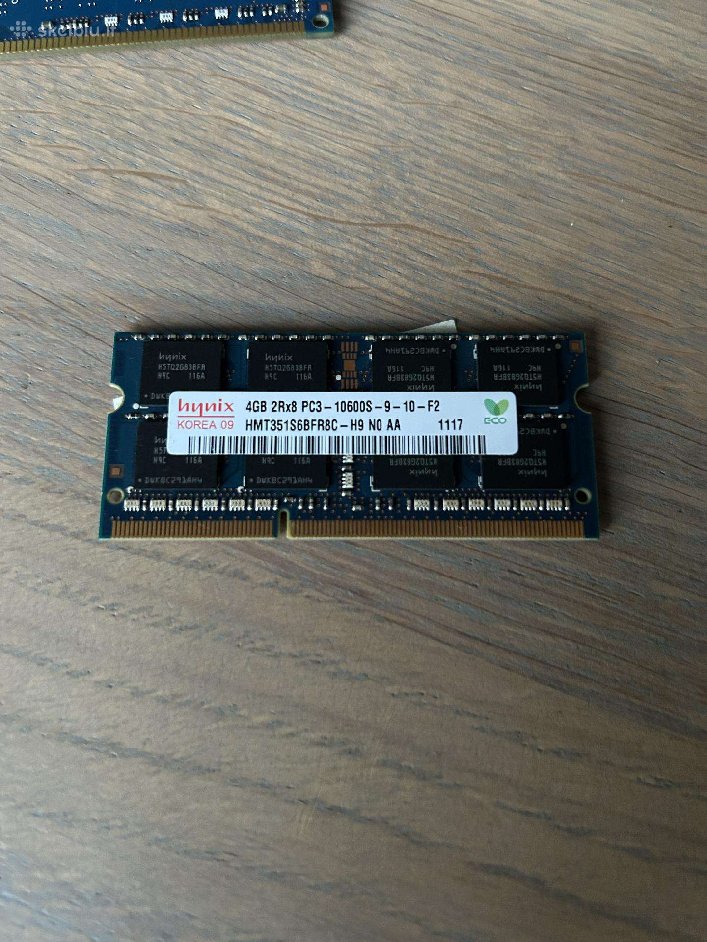 RAM laptopui Ddr3 4gb sodimm