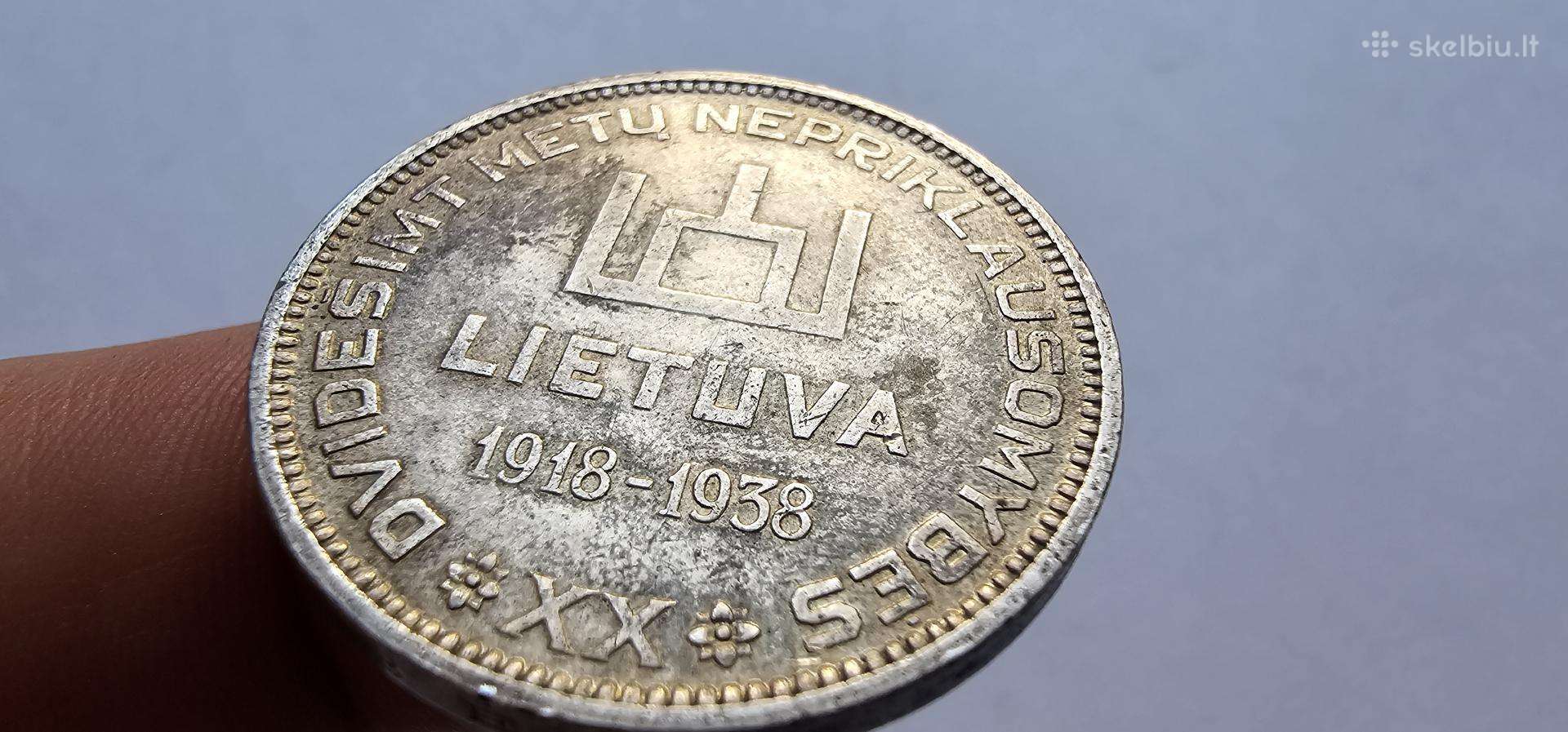 1938 10 litu Smetona