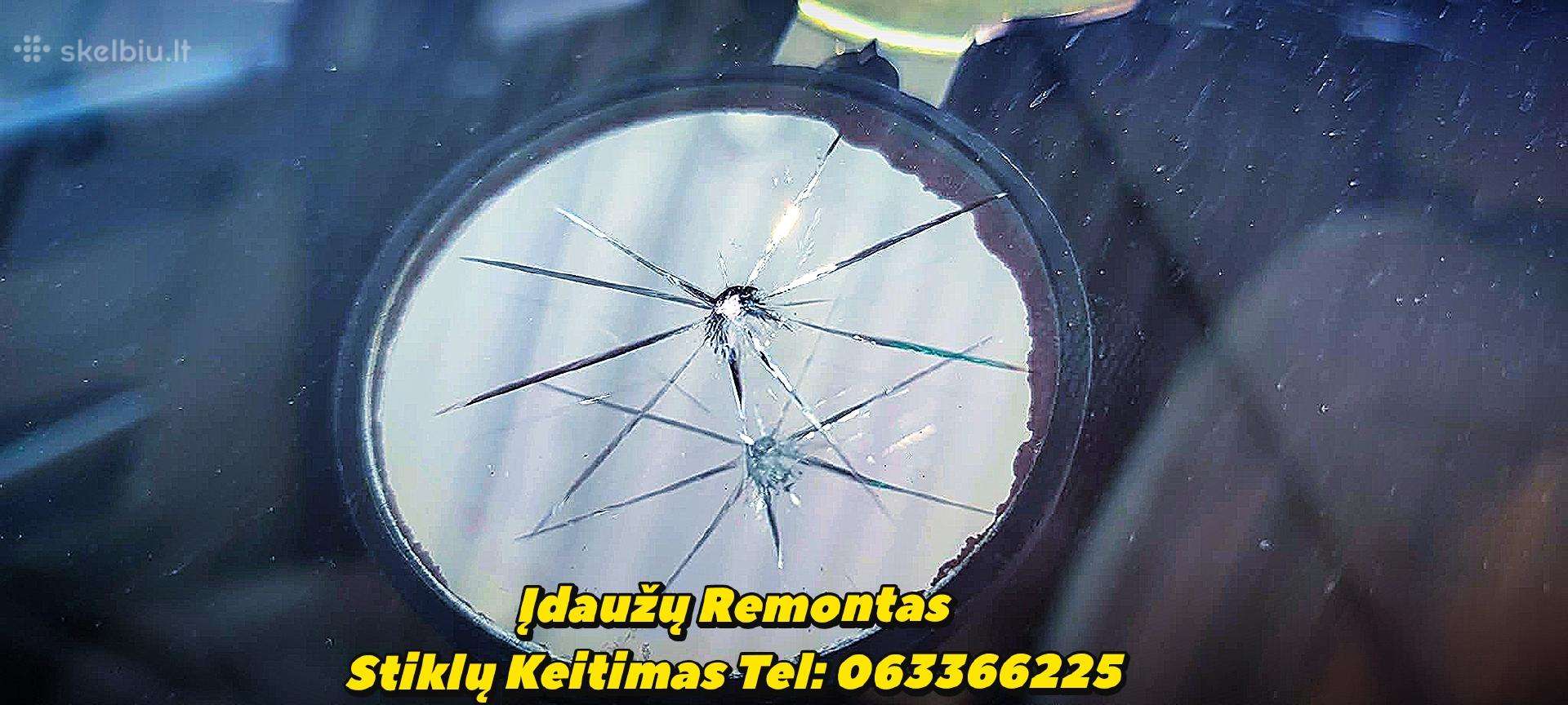 Stiklų Keitimas Įdaužų Remontas
