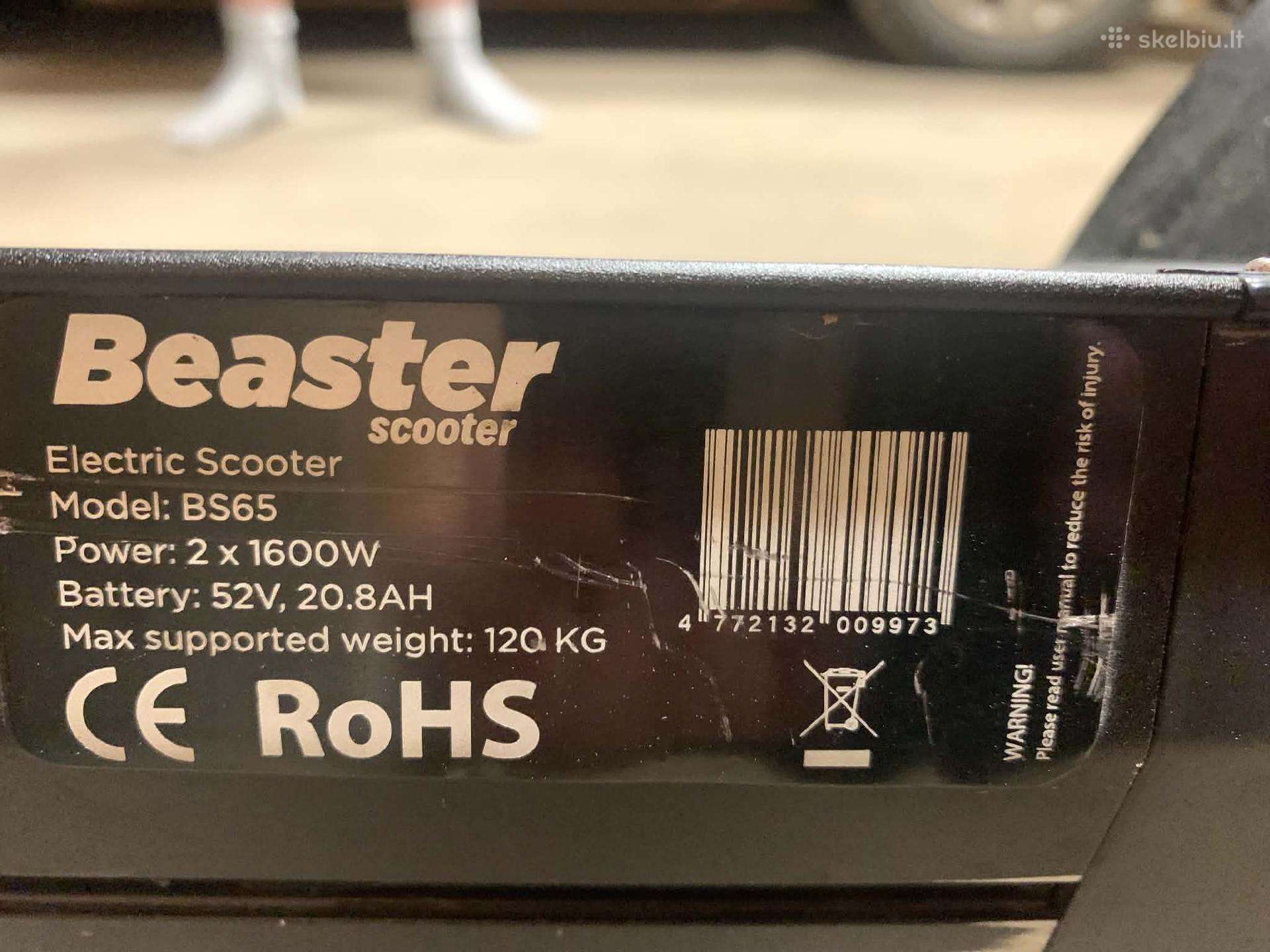 Electric scooter Beaster Scooter