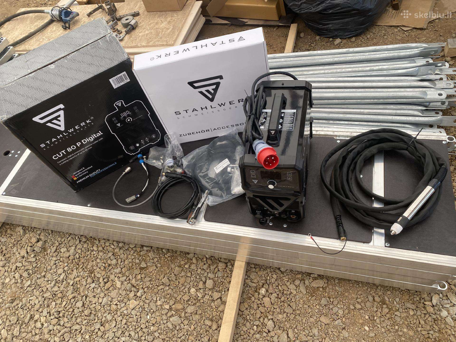 CNC 80a plazmos saltinis su Thc aukscio valdymu.