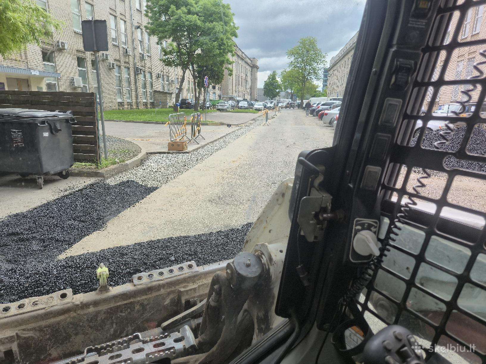Bobcat 550, statybos transporto nuoma