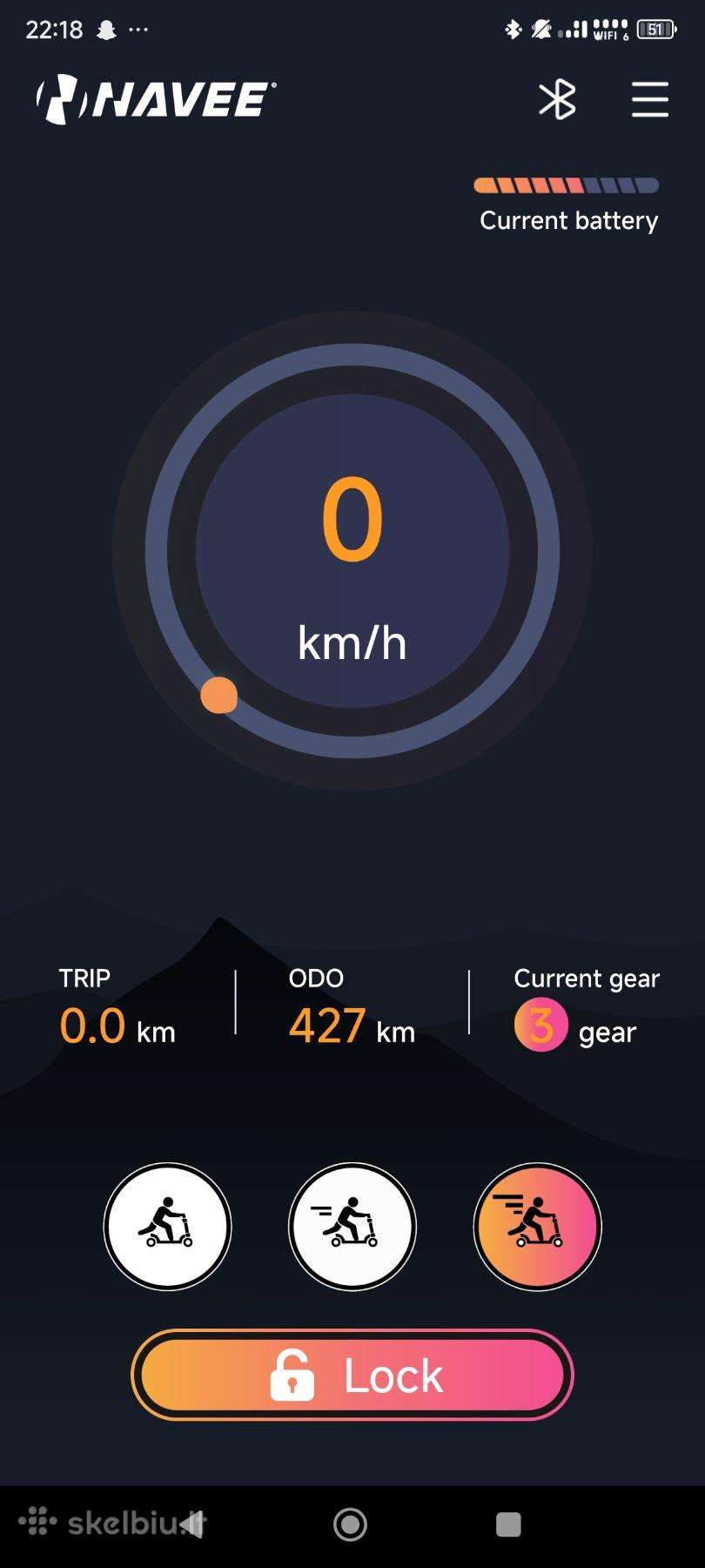 Electric scooter NAVEE