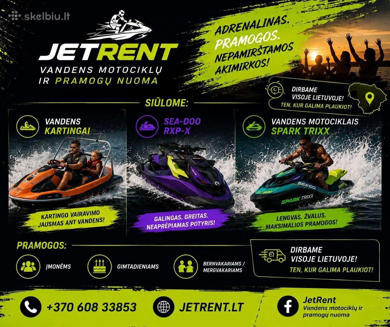 Vandens motociklai