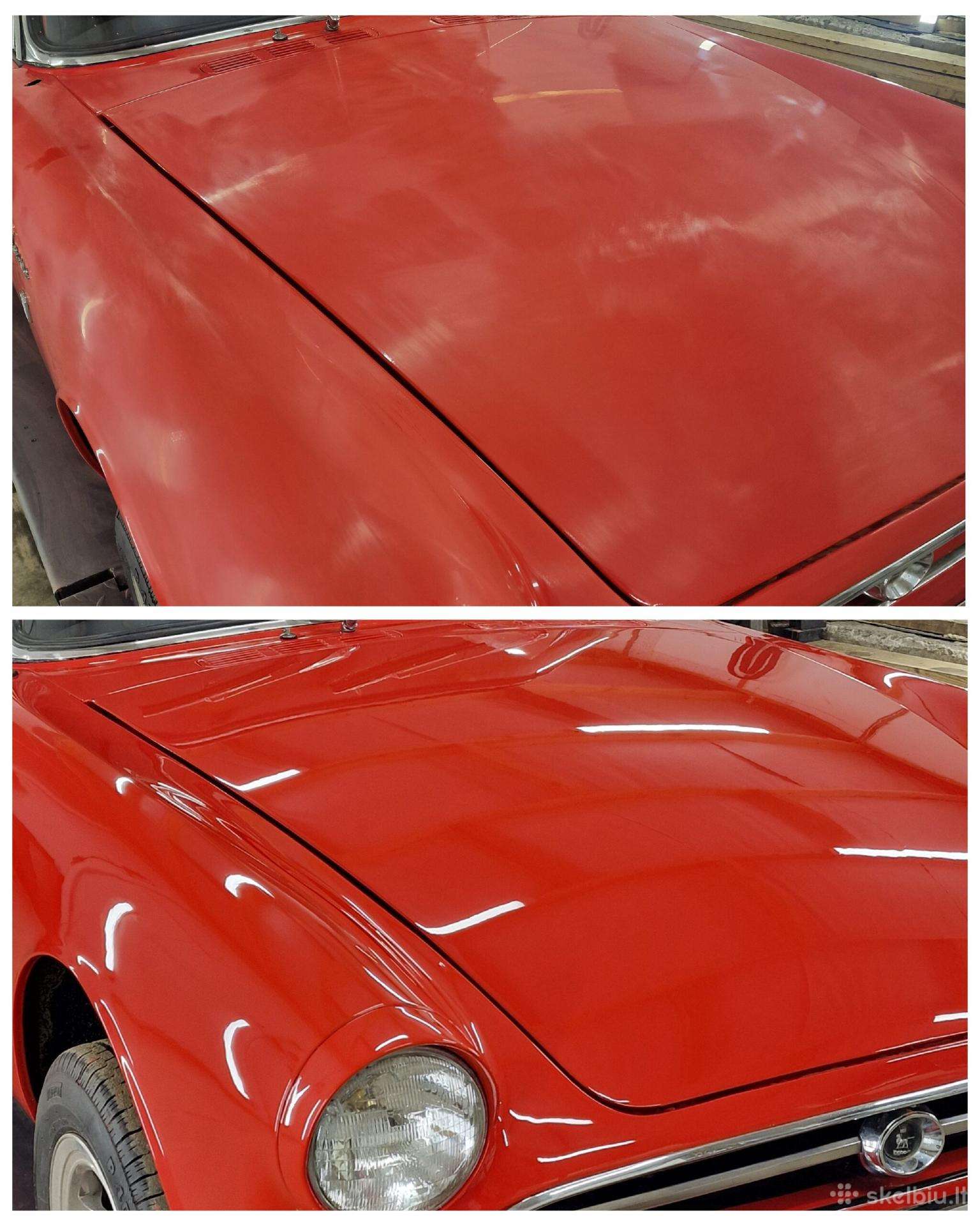 Auto poliravimas, Cheminis valymas, Nano danga