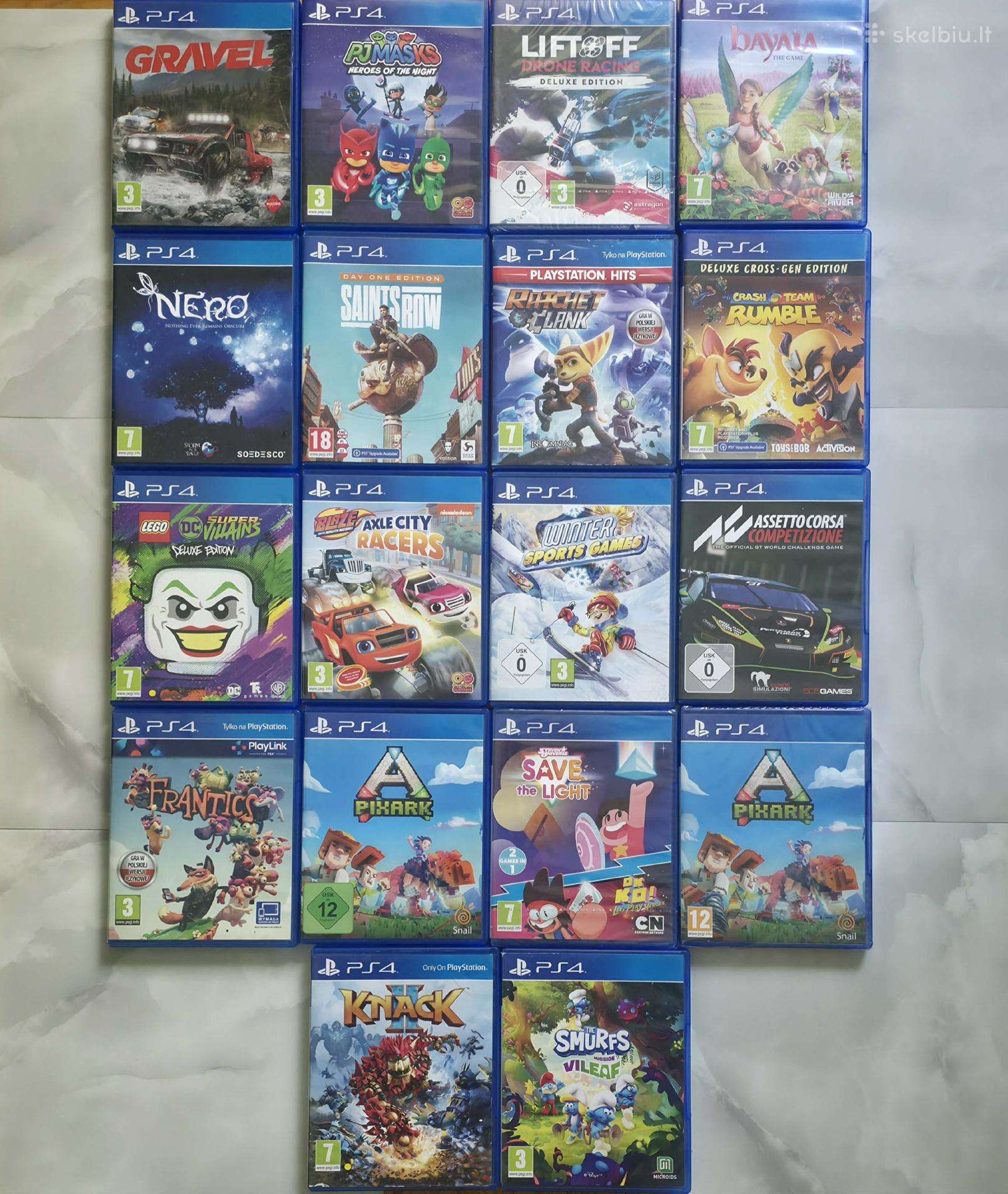 Ps4 zaidimai