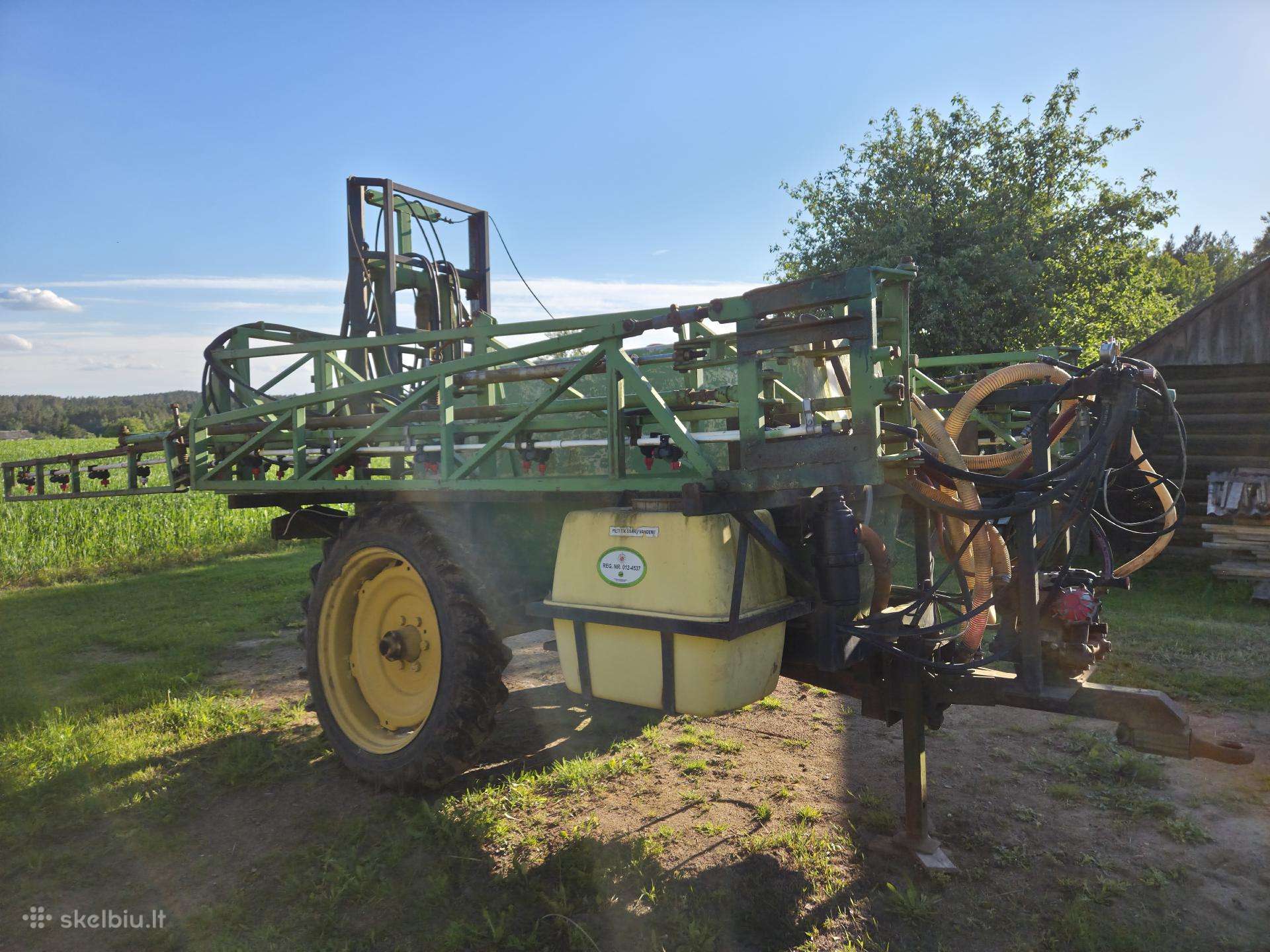 Laumetris 2000, sprayers