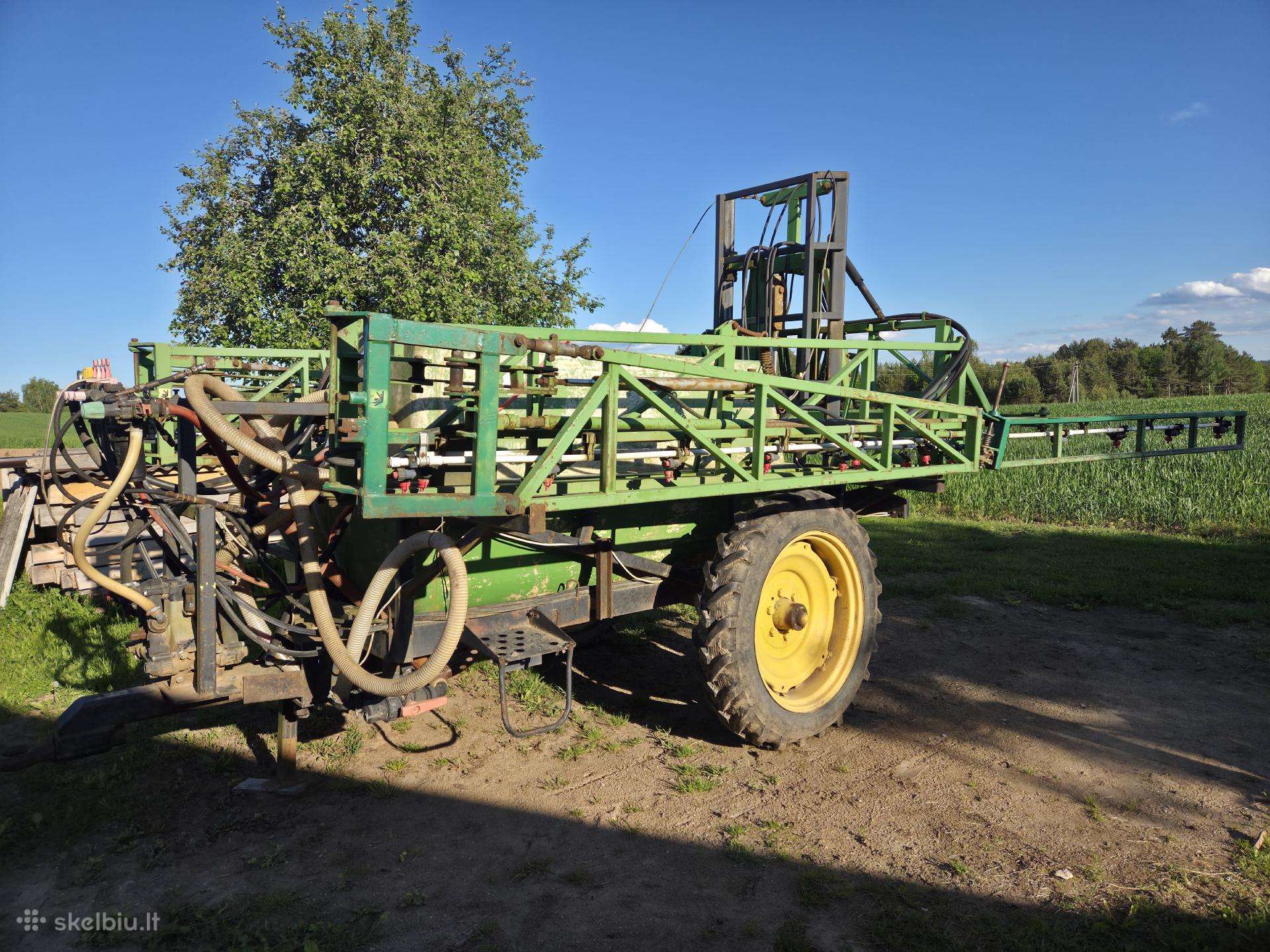 Laumetris 2000, sprayers