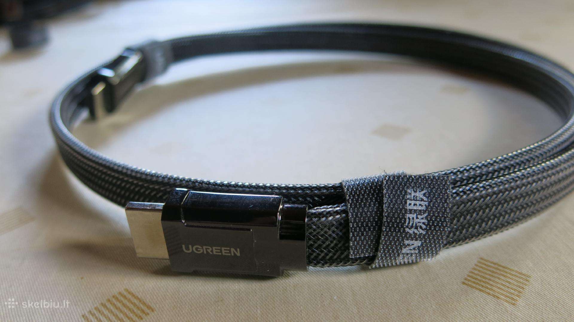 Ugreen Hdmi 2.1 pintas plokščias kabelis 8k 60hz