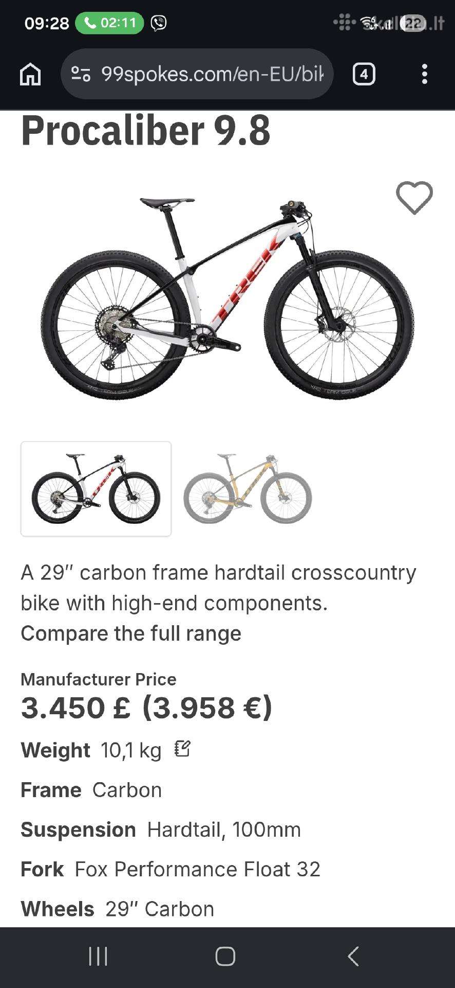 Kalnų dviratis Trek 29″