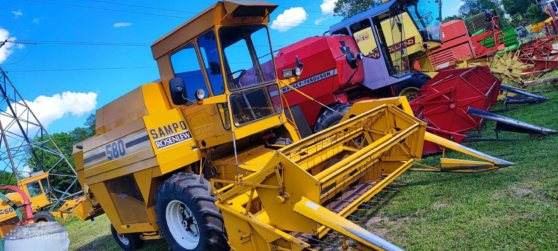 Sampo 600, комбайны