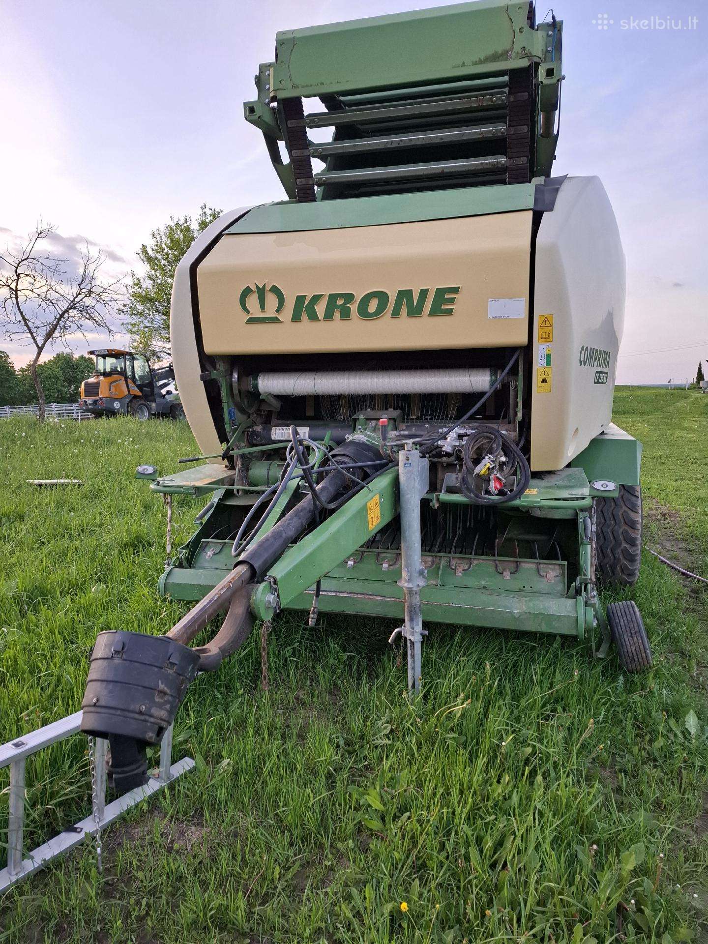 Krone 155, прессы