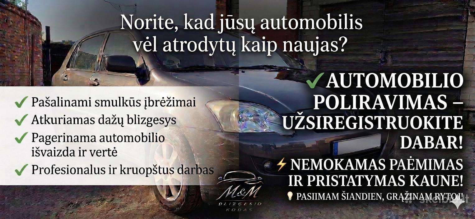 Automibilių poliravimas, Cheminis Valymas Pigiau
