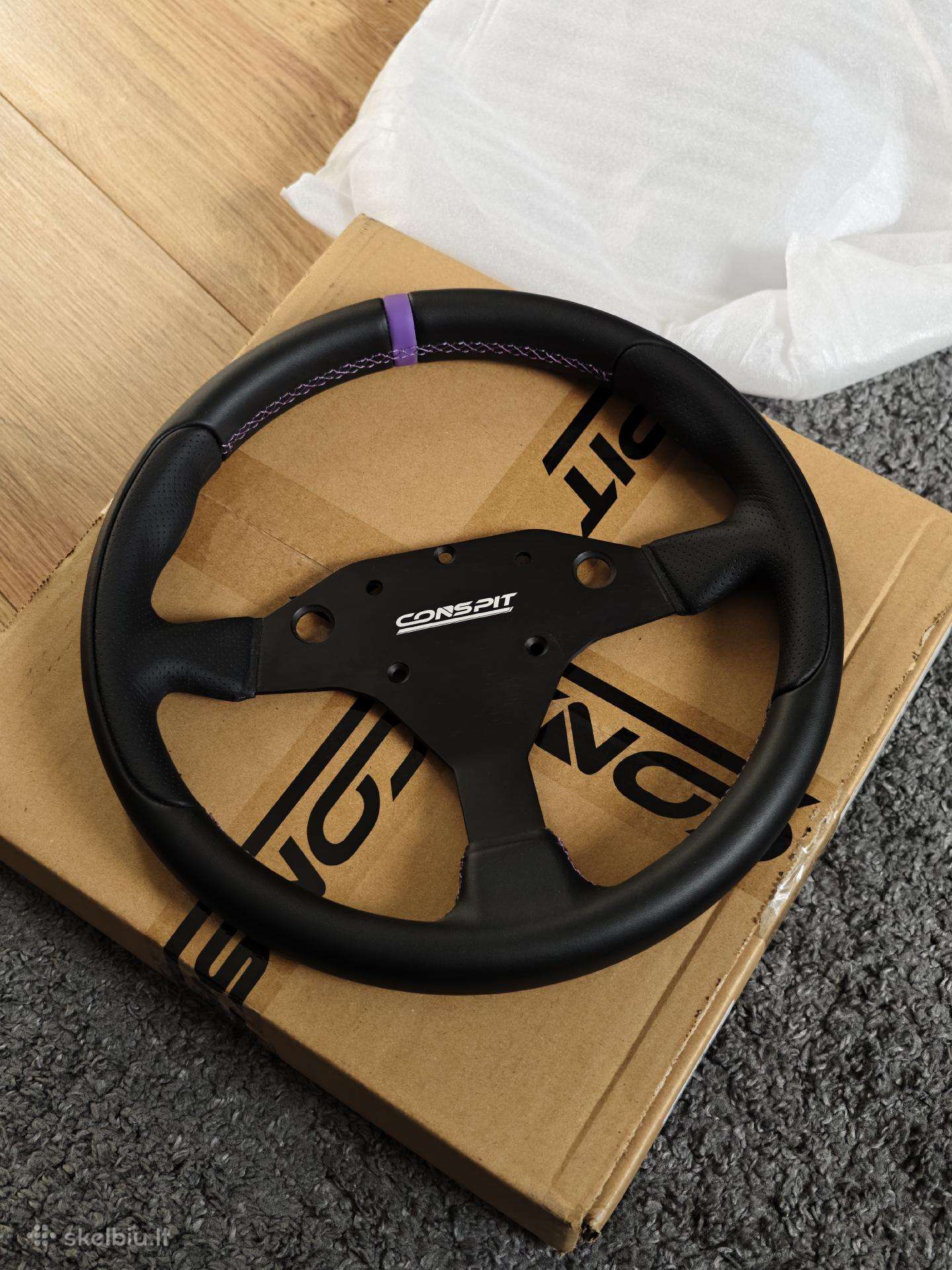 Conspit Rx320 sim racing steering wheel vairas