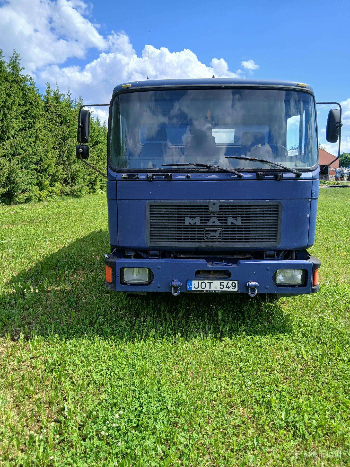 MAN 13-192, dumpers with crane