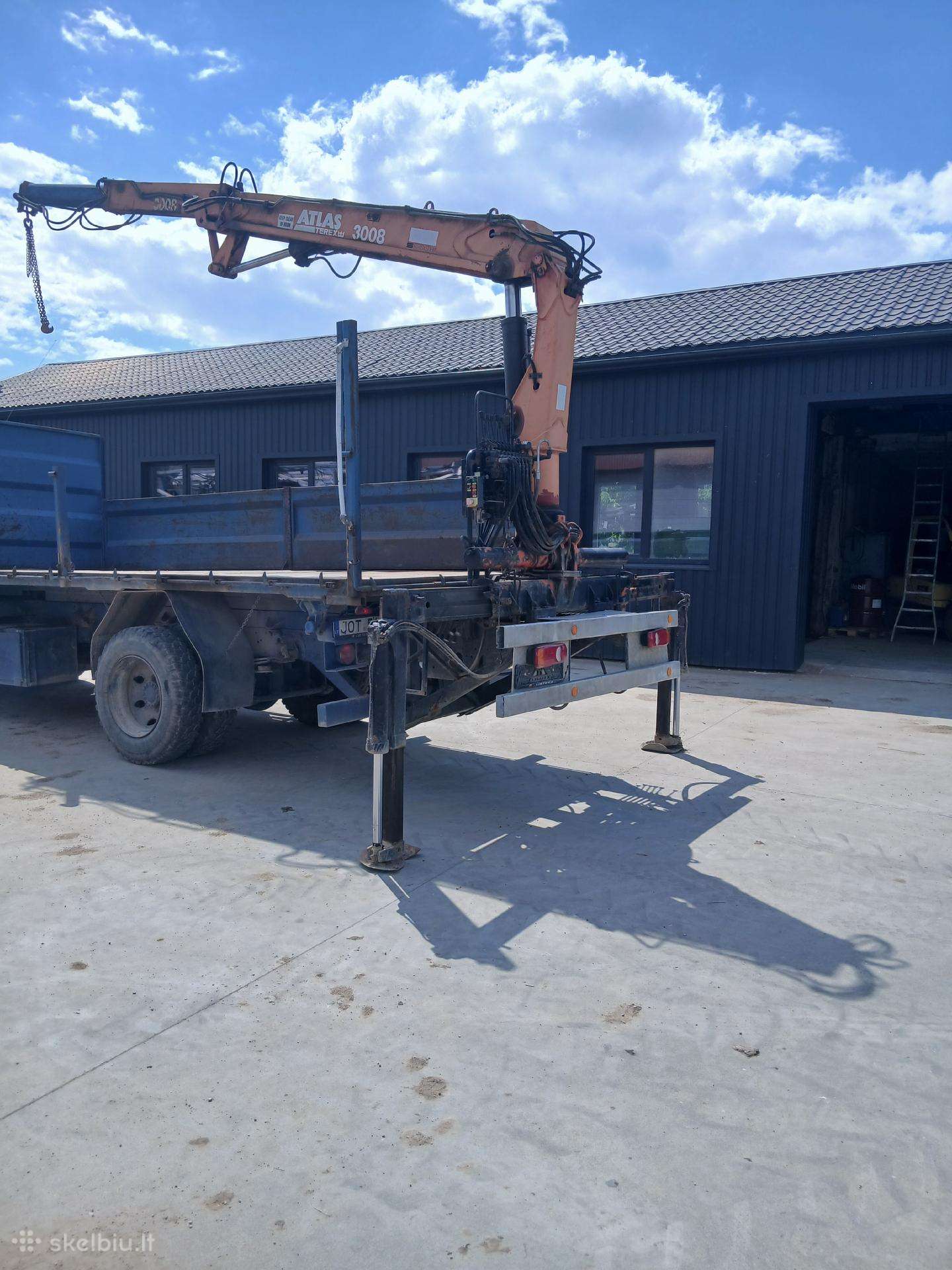 MAN 13-192, dumpers with crane