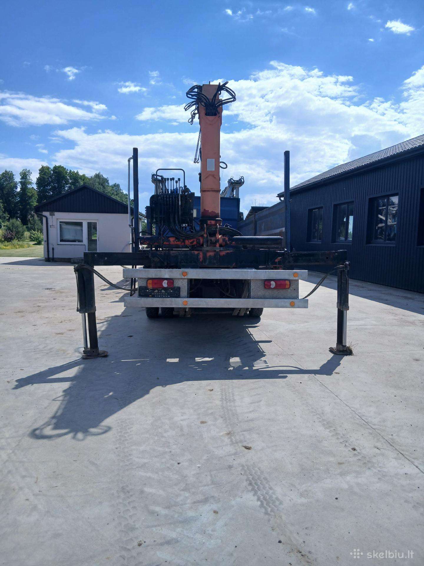 MAN 13-192, dumpers with crane