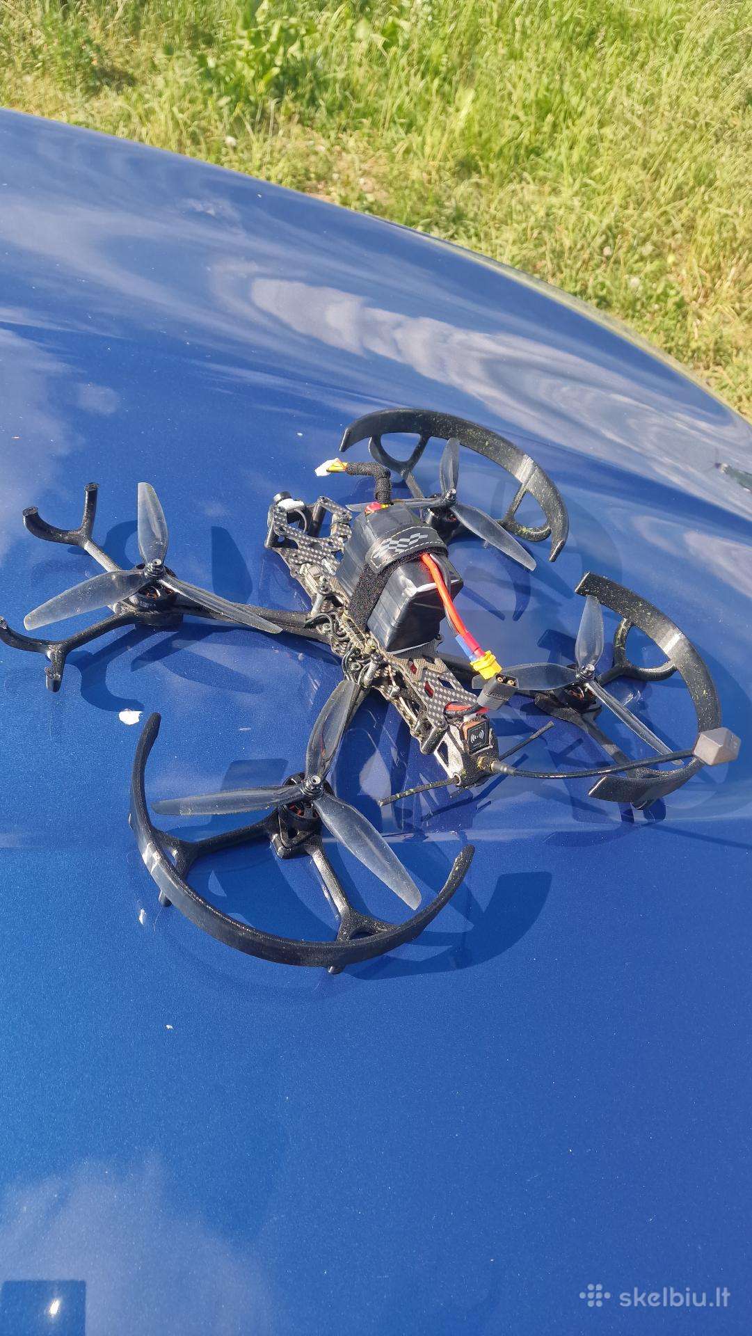 Pilnas Fpv Komplektas (Rtf): 7" Long-range Dronas