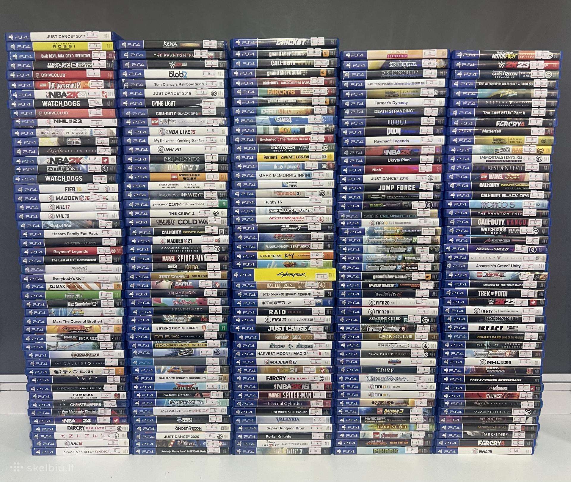 Žaidimai/ps4/ps5 panevežys/2026-07-25 Atnaujinta