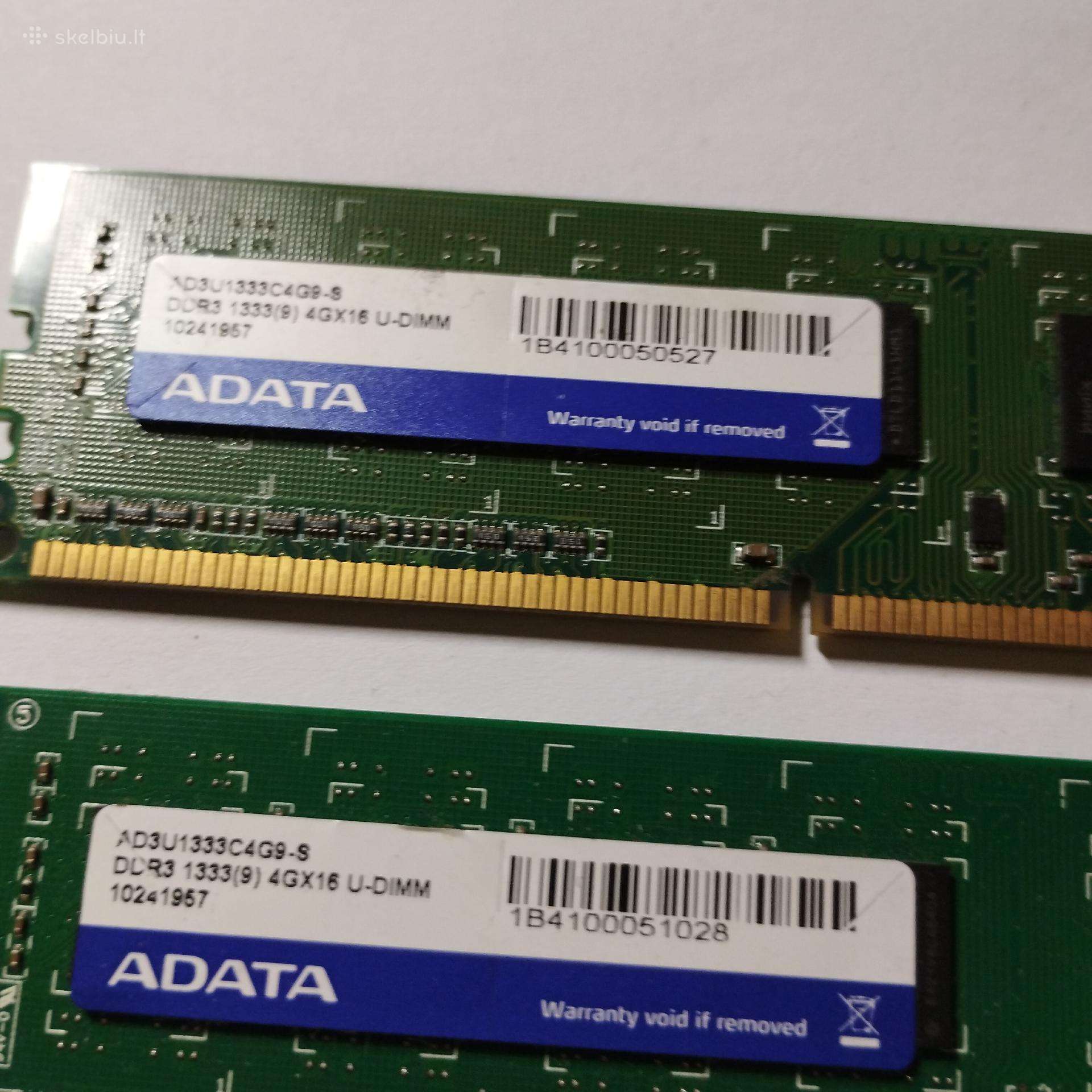 Ddr3 RAM, Adata 8 GB