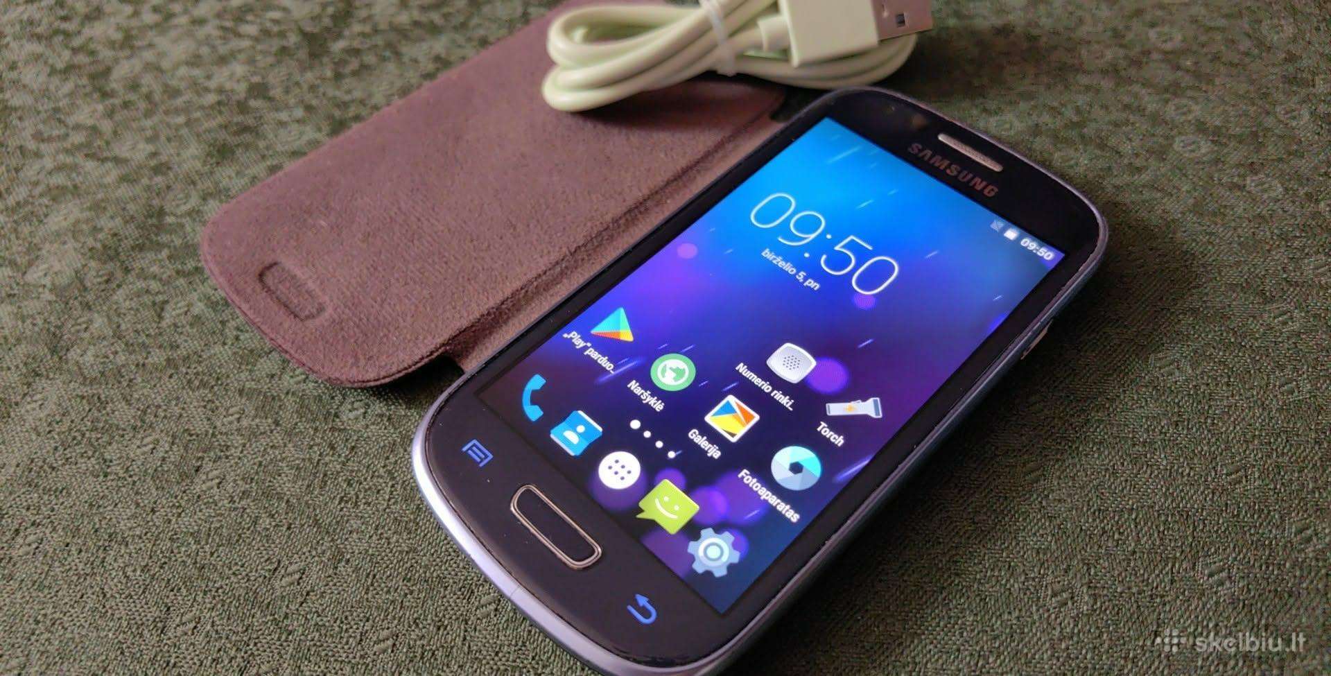 Samsung telefonai lieciamu ekranu