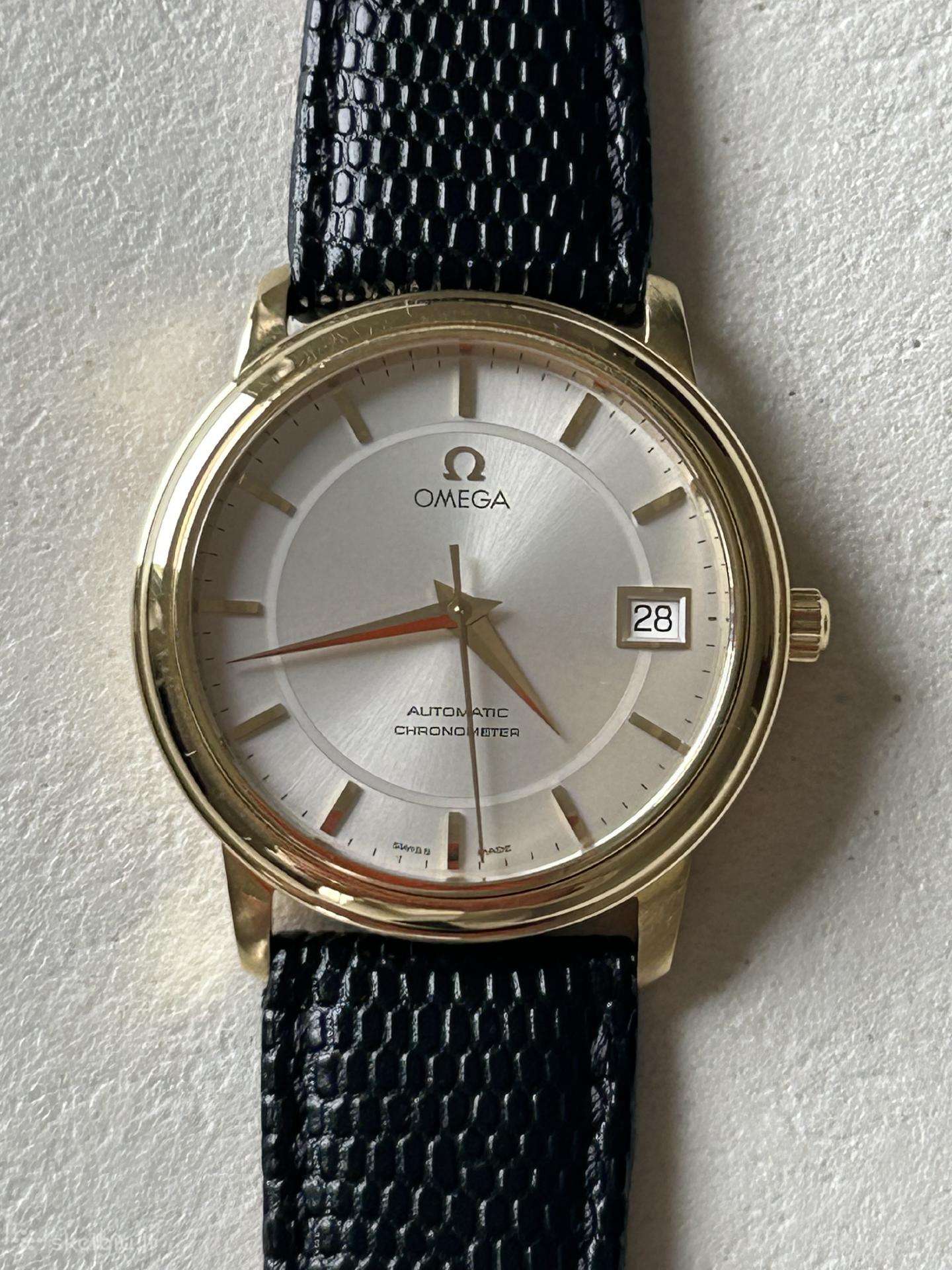 Omega Deville Auksinis 750