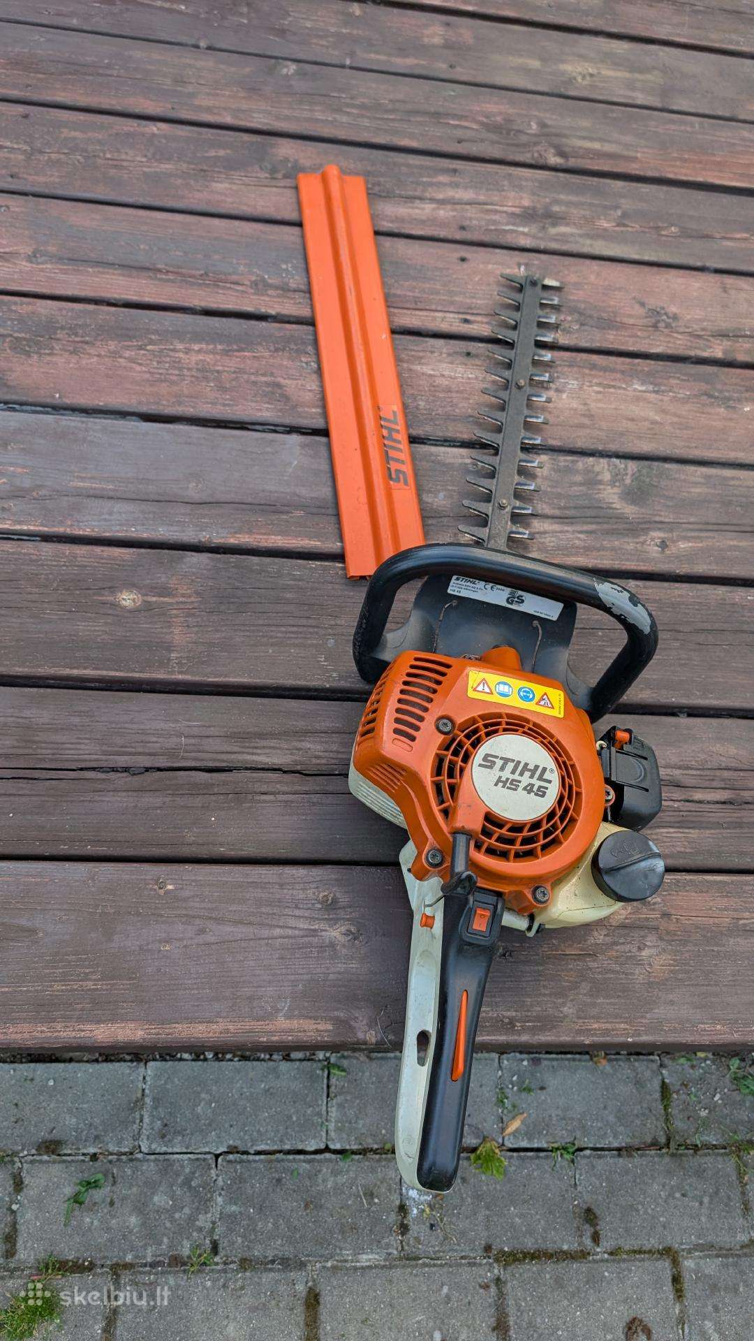 Stihl hs45 Krūmapjovė gyvatvorės žirklės