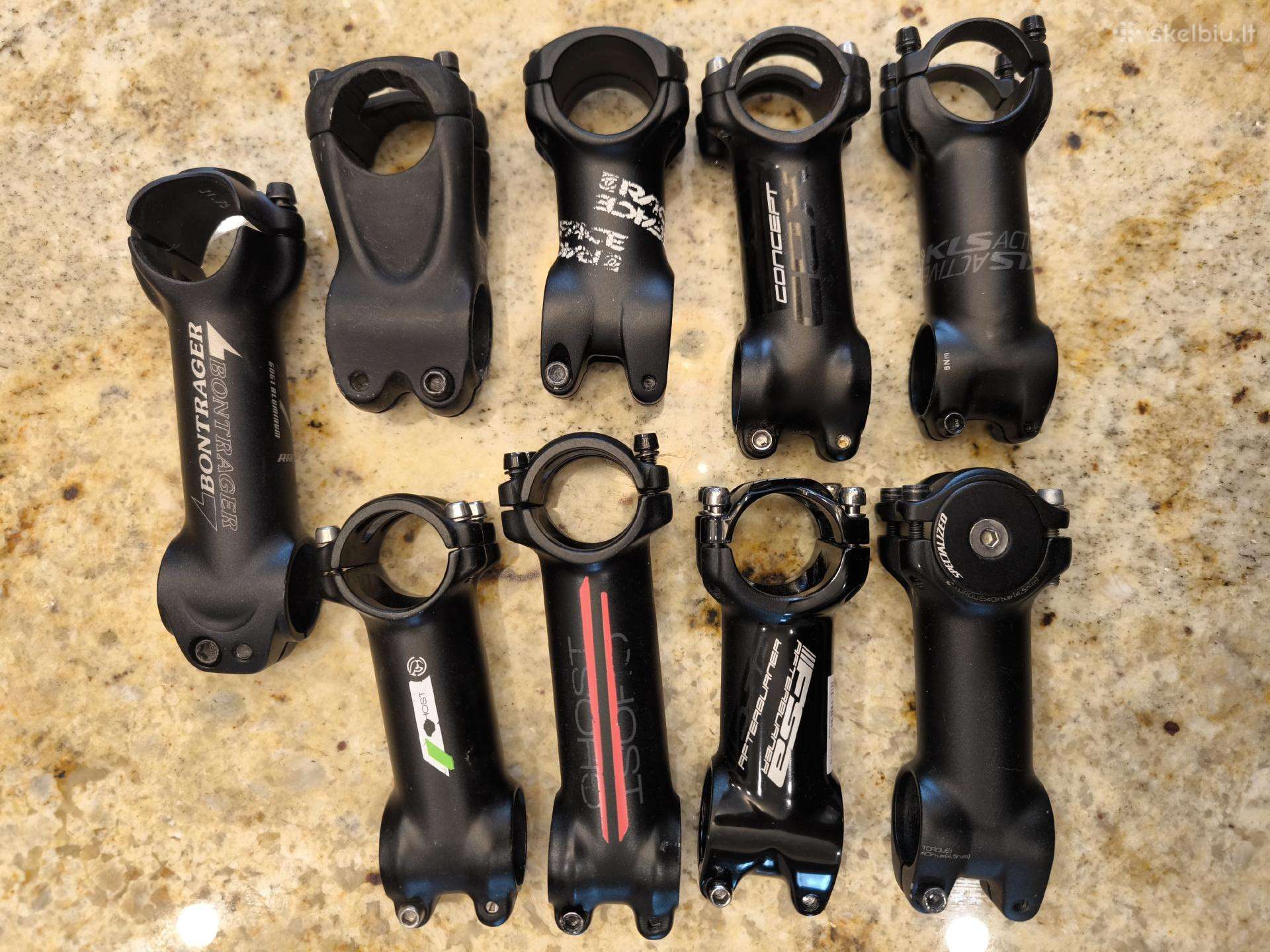 31.8, Bmx 60mm, Race Face 70mm,