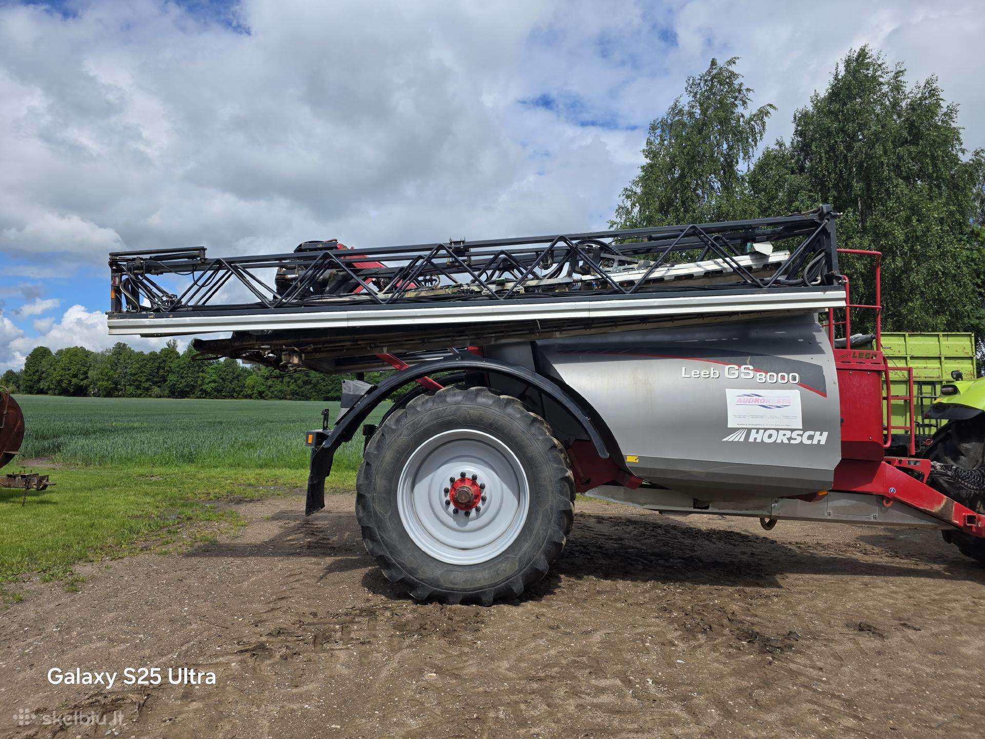 Horsch 8000, sprayers