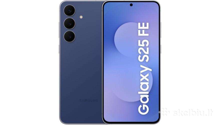 Naujas Samsung S25fe, 256gb, Navy
